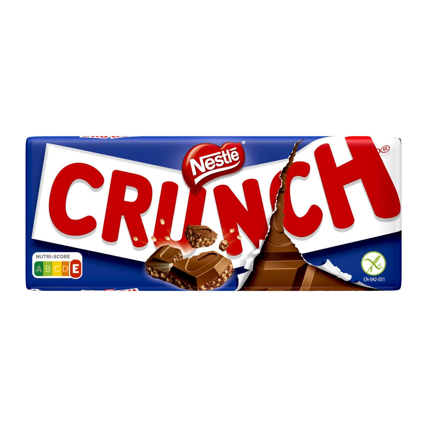 Chocolate crujiente Crunch Nestlé sin gluten 100 g. — otra vista del envase
