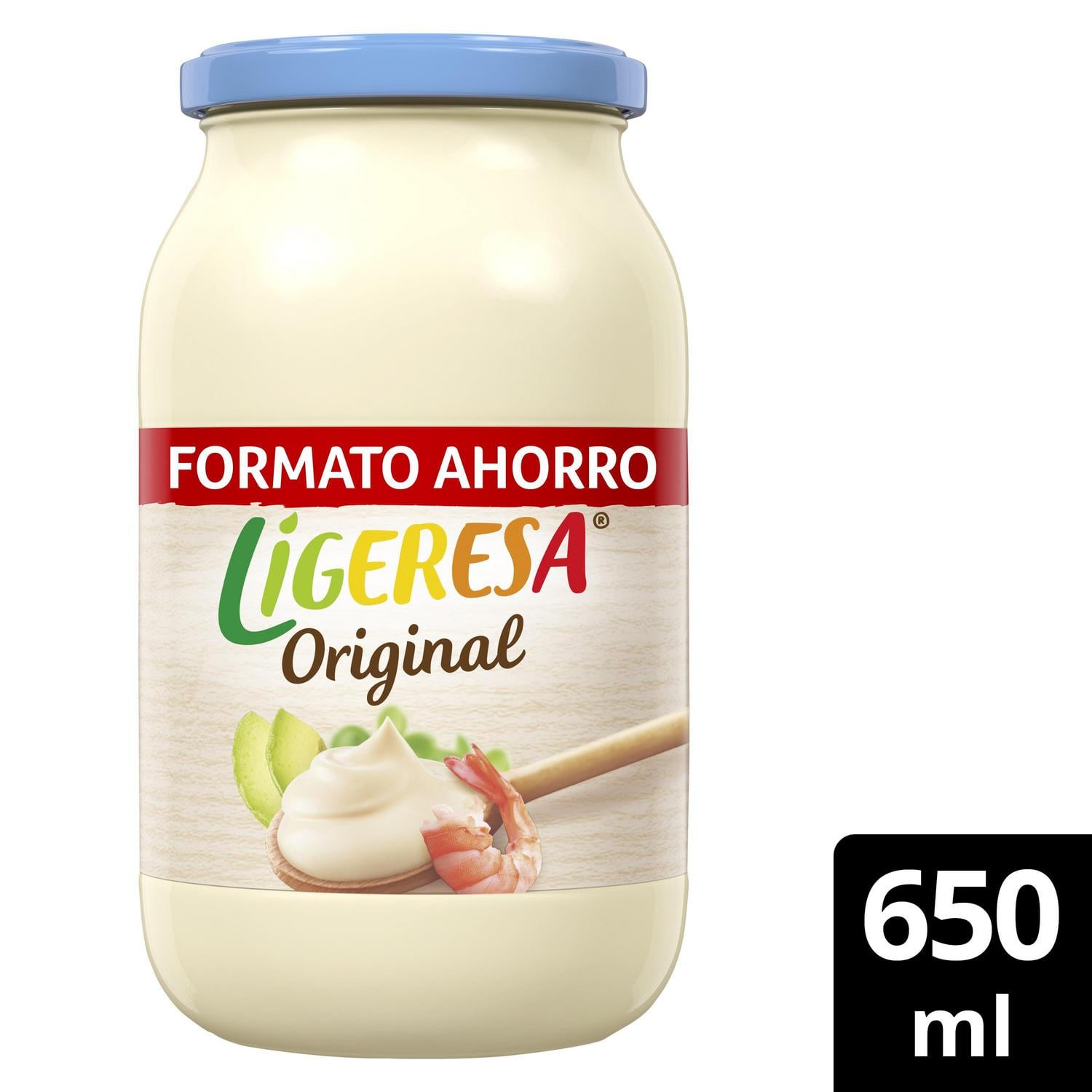 Mayonesa original Ligeresa sin gluten 650 ml. — otra vista del envase