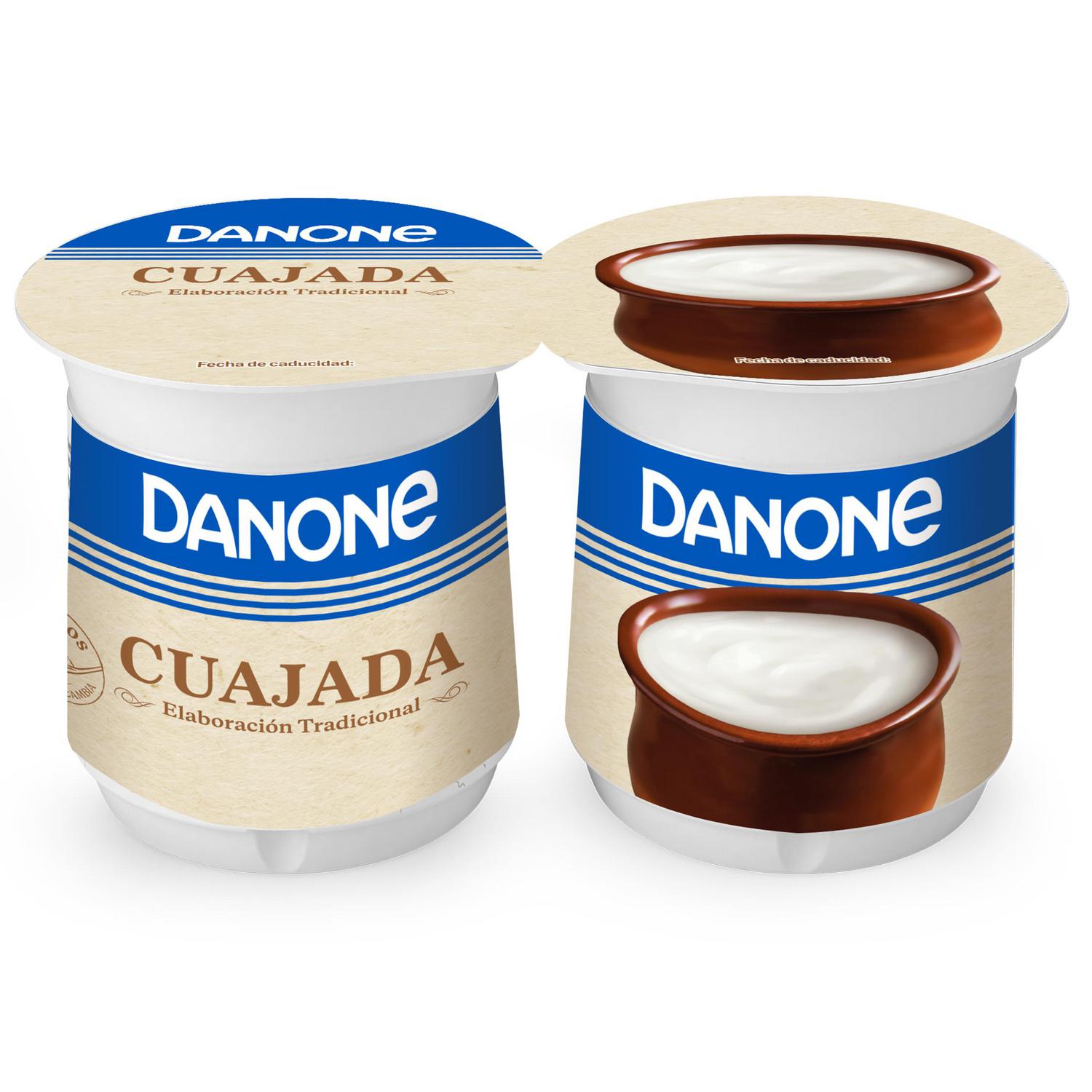 Cuajada Danone sin gluten pack de 2 unidades de 135 g. — otra vista del envase