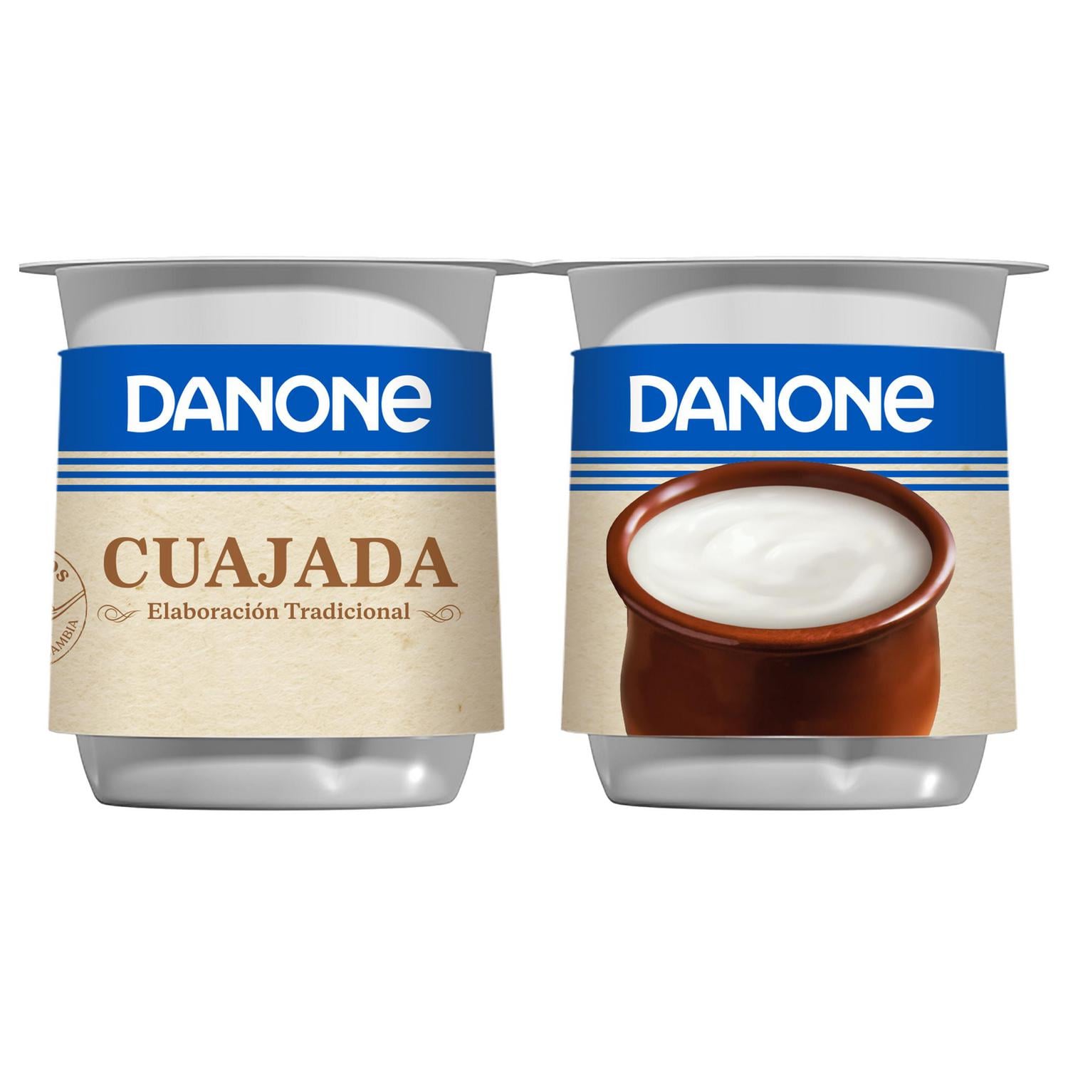 Cuajada Danone sin gluten pack de 2 unidades de 135 g. — otra vista del envase