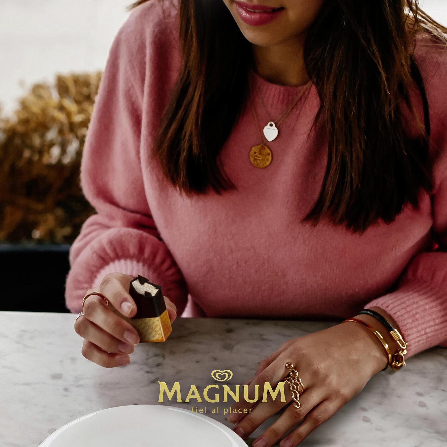 Helado Bombóm Magnum After Dinner Frac sin gluten 8 ud. — otra vista del envase