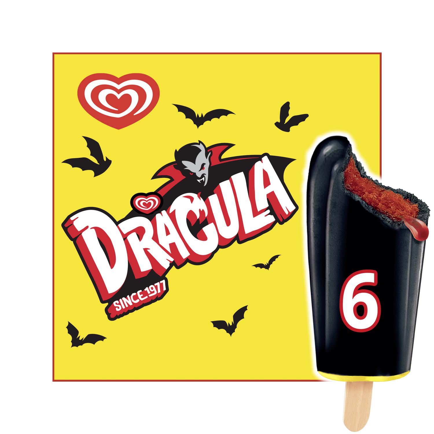 Helado de fresa Drácula Frigo sin gluten 6 ud. — otra vista del envase
