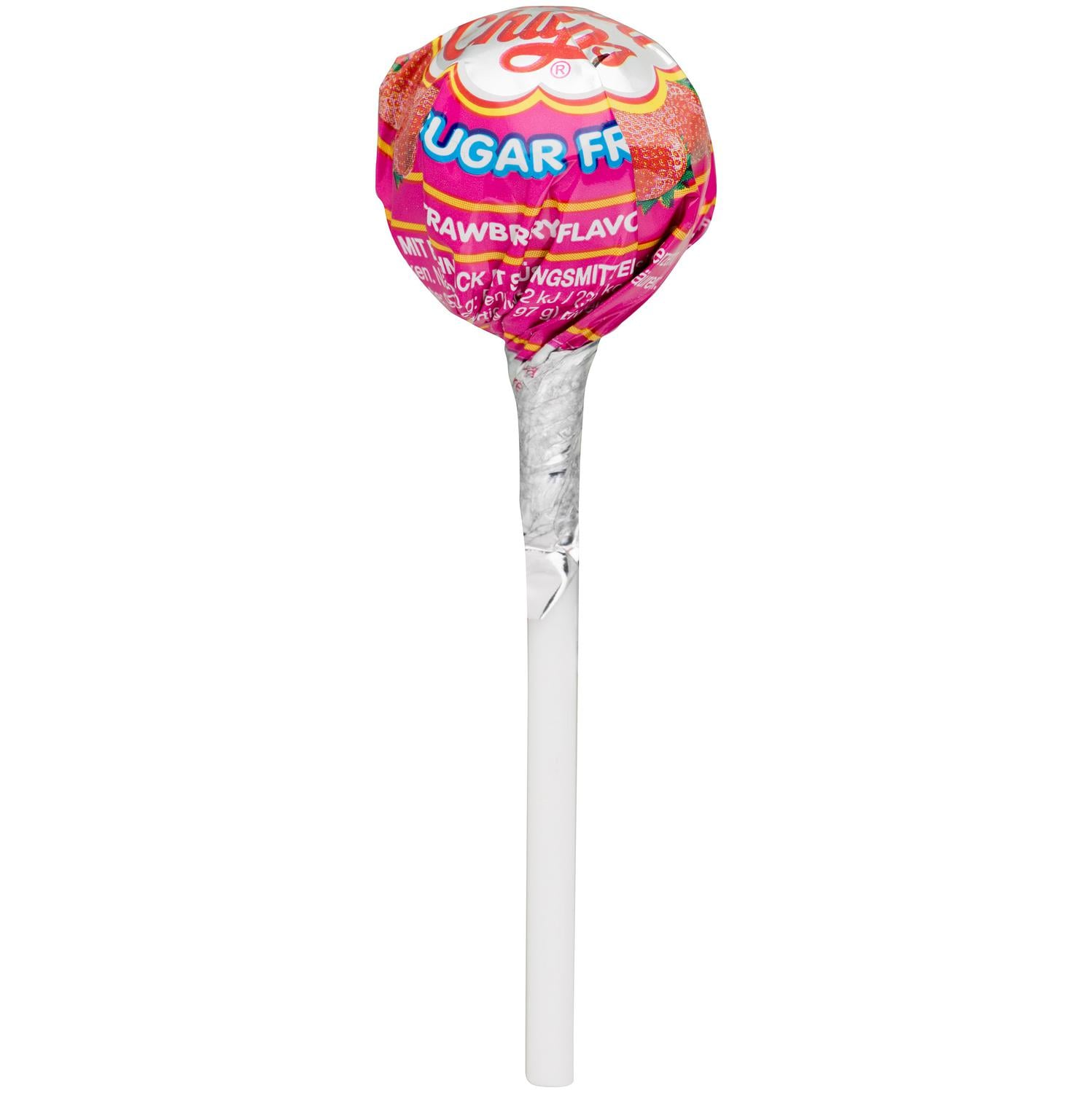 Caramelos con palo Chupa Chups sin gluten y sin azúcar 6 ud. — otra vista del envase