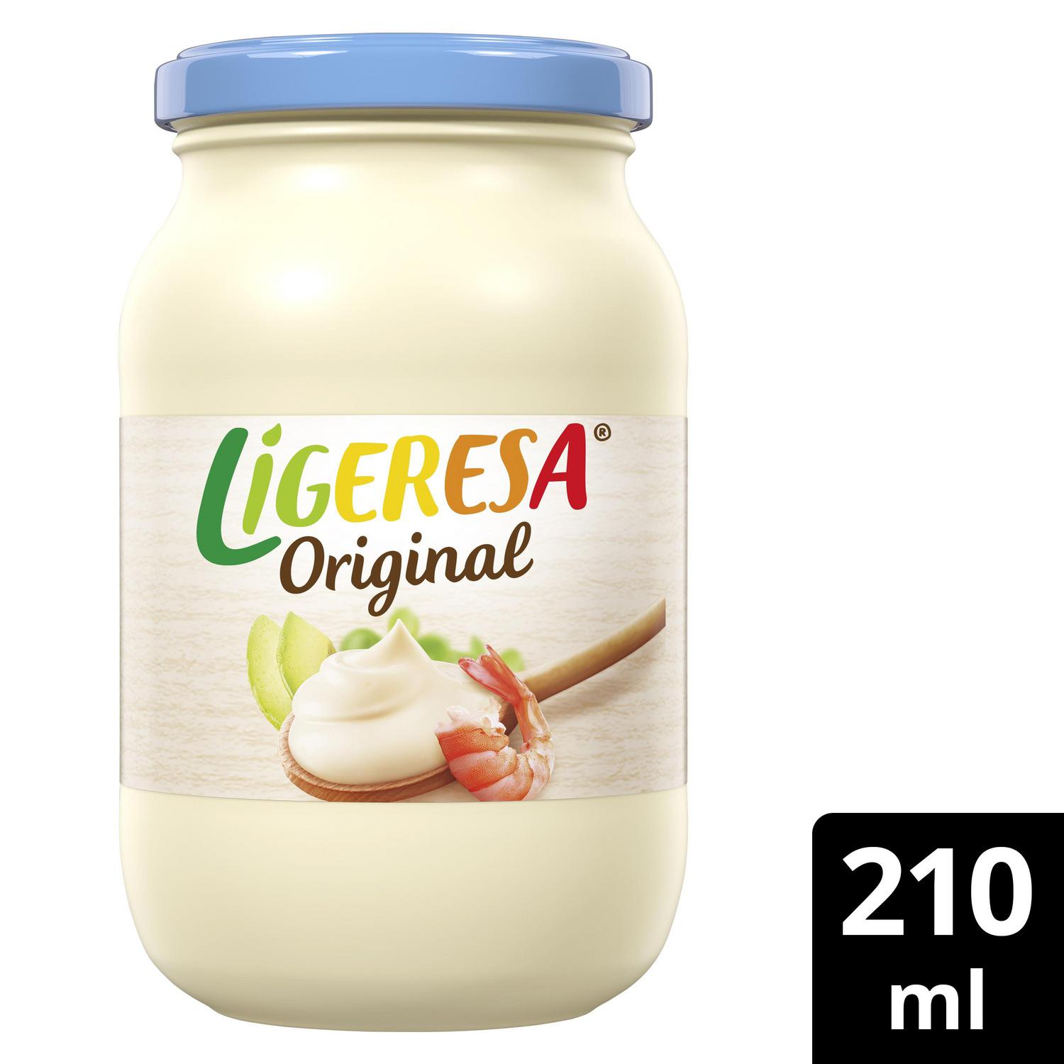Mayonesa Ligeresa sin gluten y sin lactosa tarro 210 ml. — otra vista del envase
