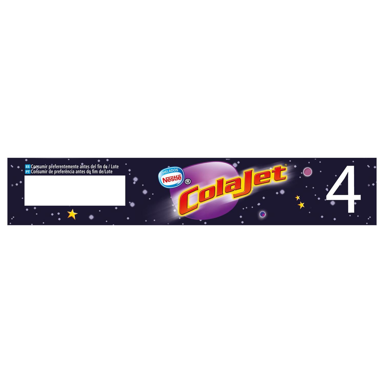 Helado Colajet Nestlé sin gluten 4 ud. — otra vista del envase