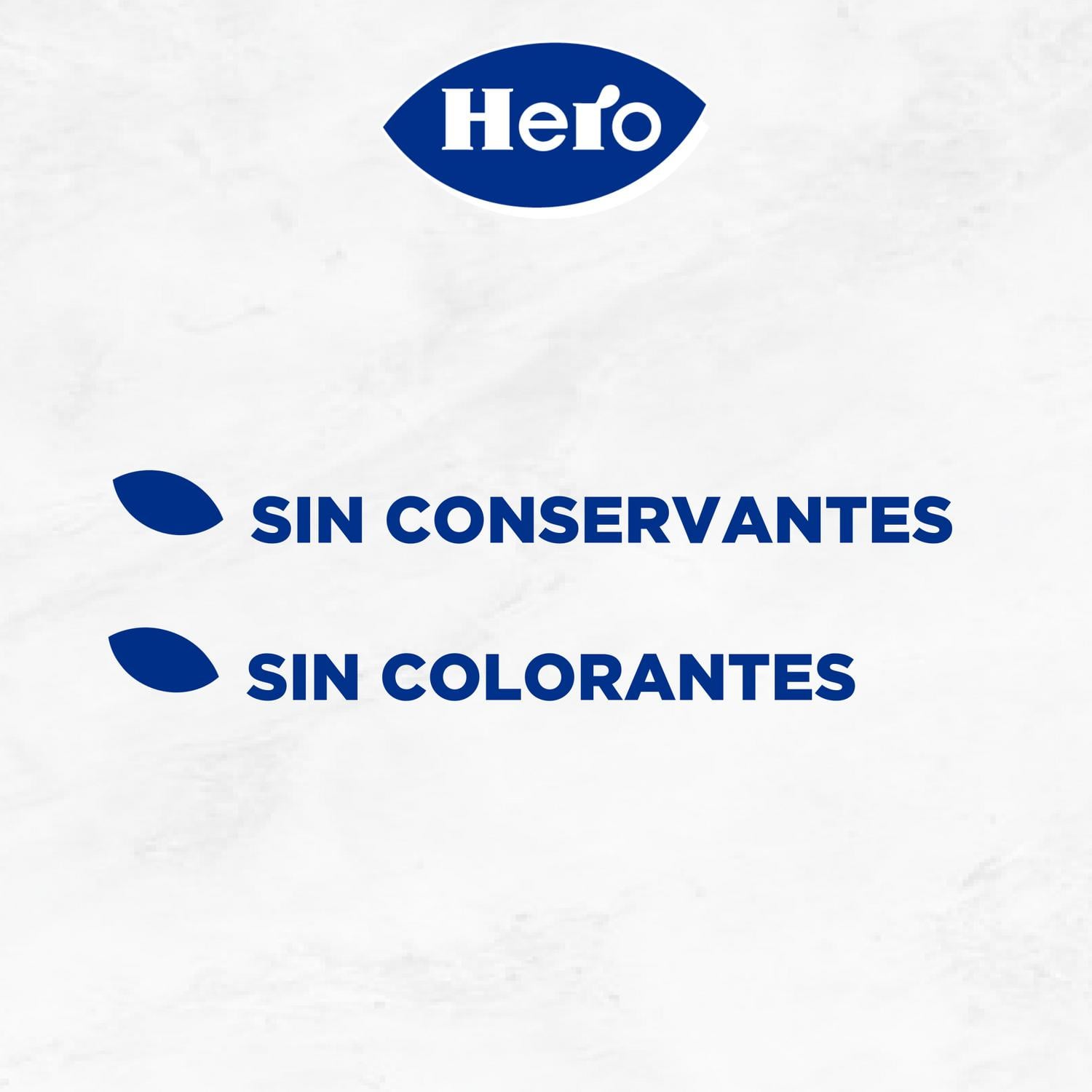 Mermelada de fresa Temporada Hero sin gluten 350 g. — otra vista del envase