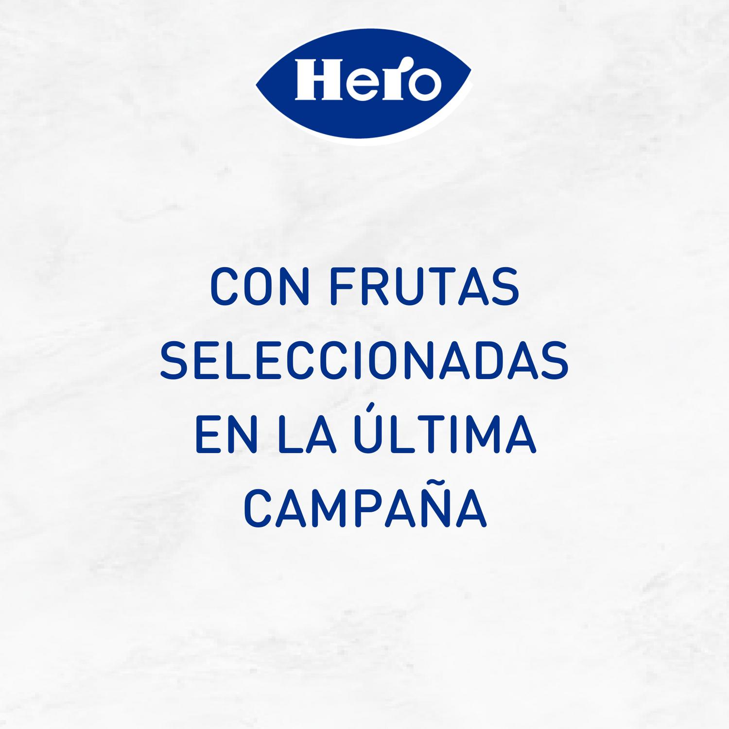 Mermelada de fresa Temporada Hero sin gluten 350 g. — otra vista del envase
