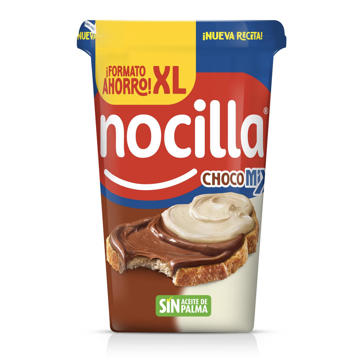 Crema de cacao y leche con avellanas Nocilla sin gluten 750 g. — otra vista del envase
