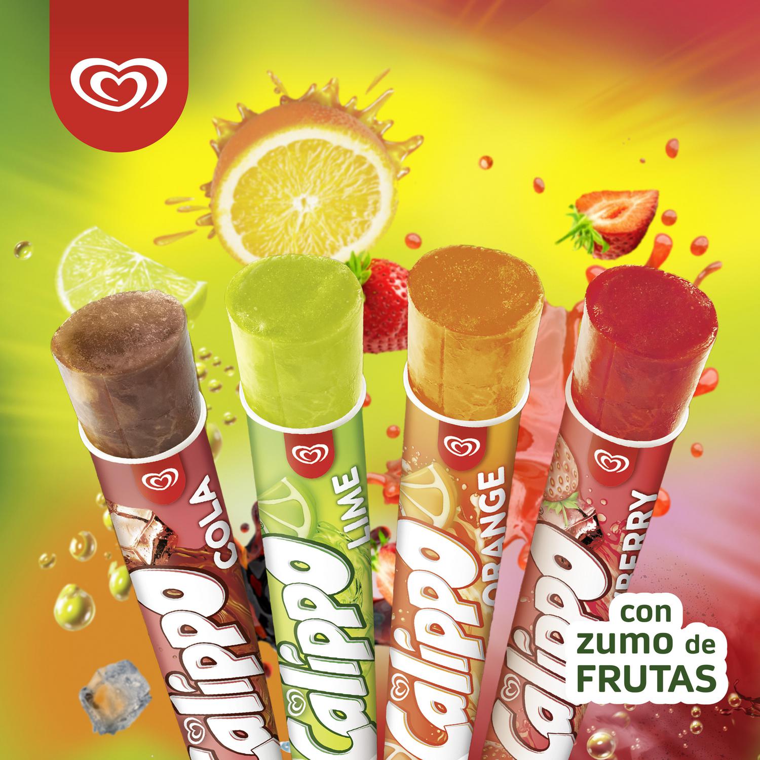 Helado Super Mix Calippo sin gluten 5 ud. — otra vista del envase