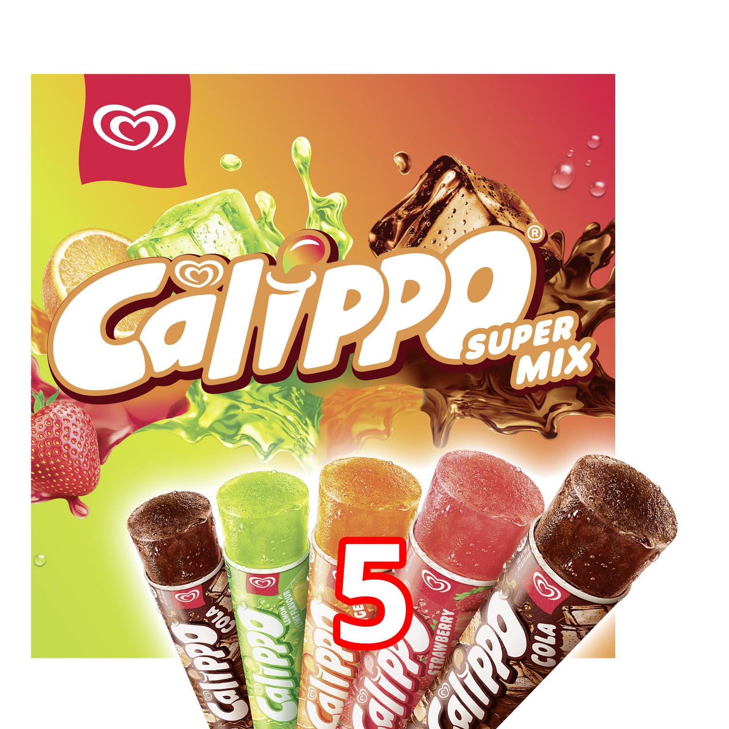 Helado Super Mix Calippo sin gluten 5 ud. — otra vista del envase