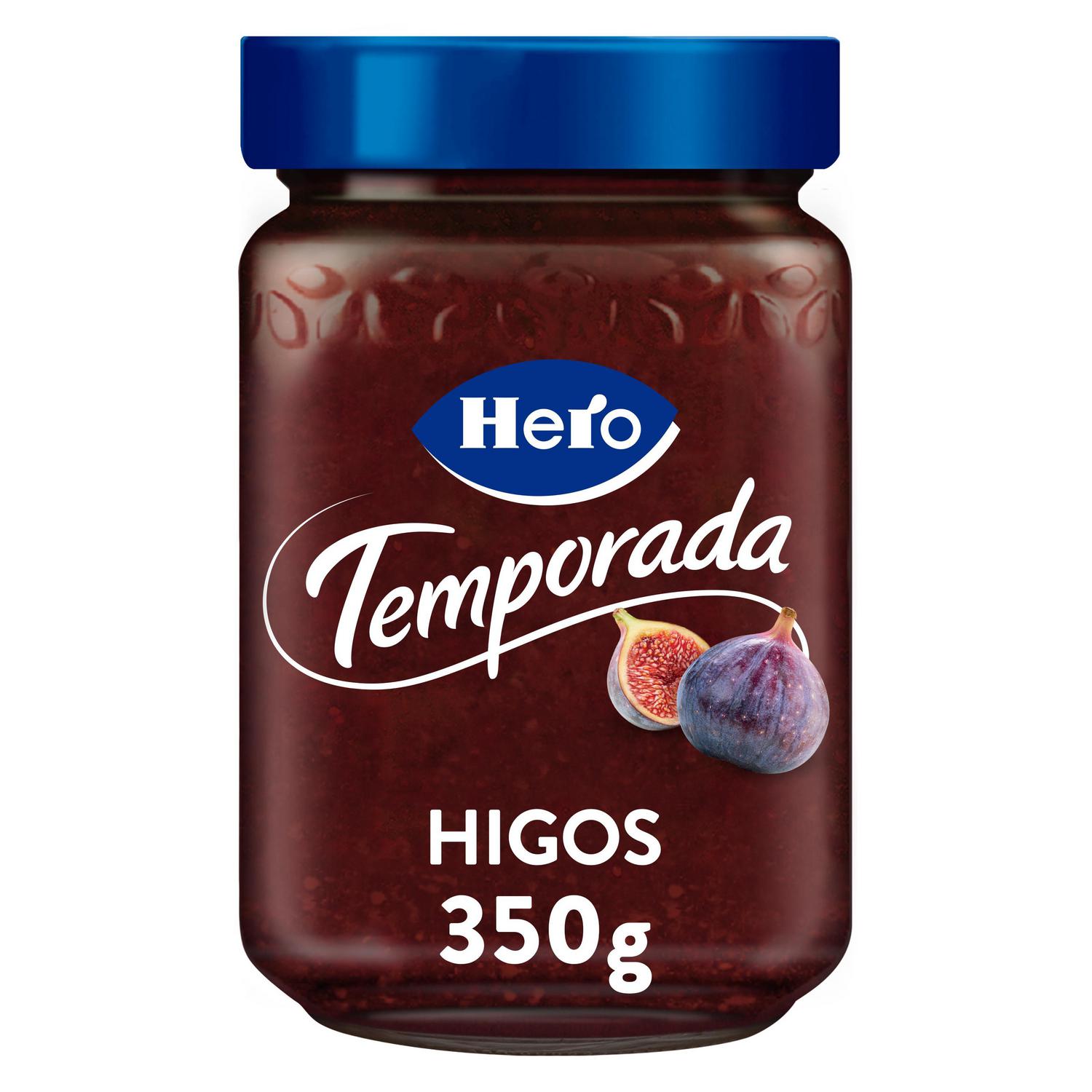Mermelada de higos Temporada Hero sin gluten 350 g. — otra vista del envase