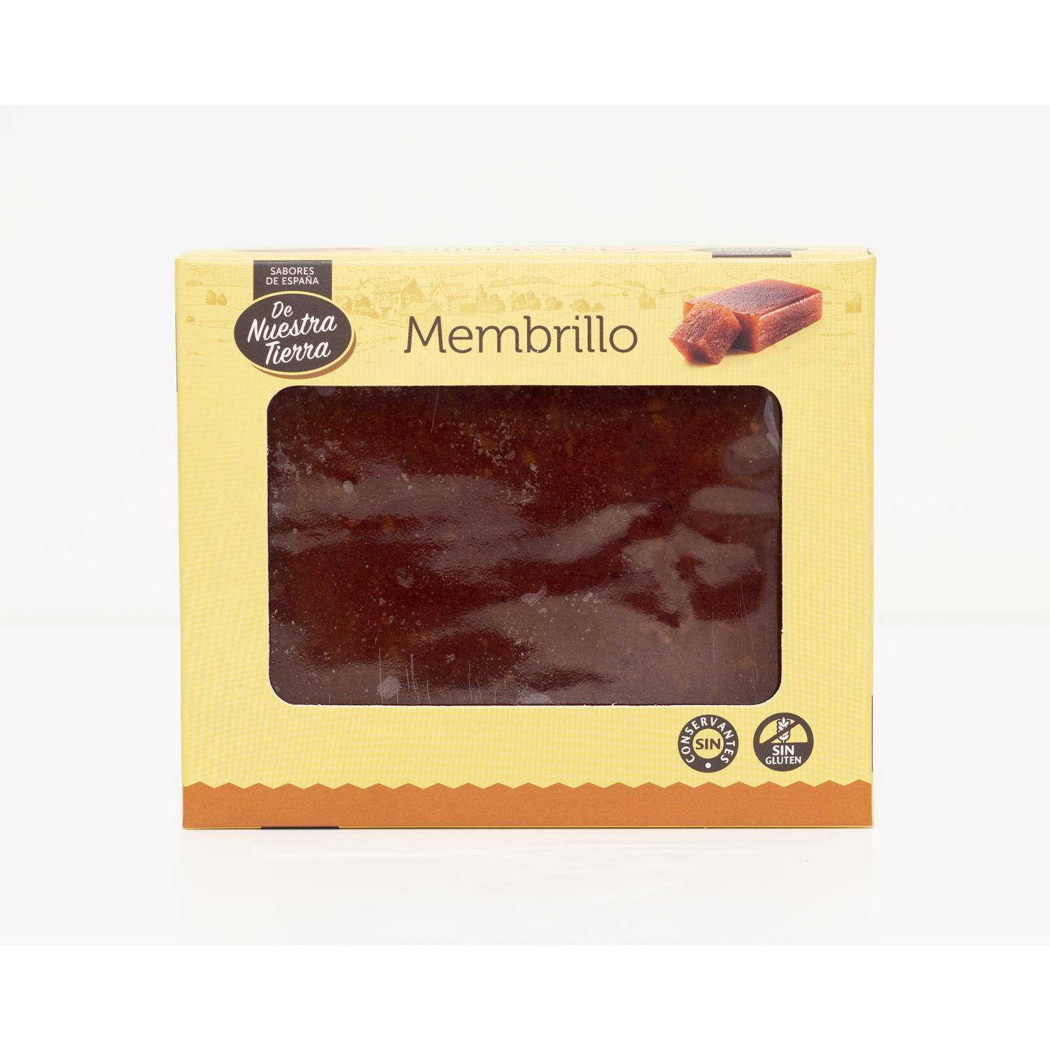 Membrillo De Nuestra Tierra sin gluten 310 g. — otra vista del envase