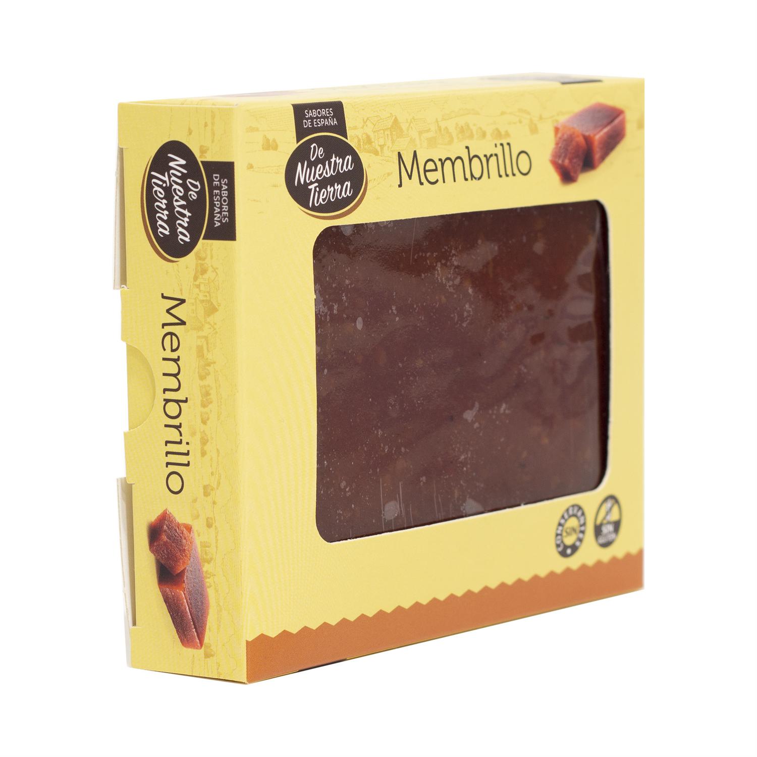 Membrillo De Nuestra Tierra sin gluten 310 g. — otra vista del envase