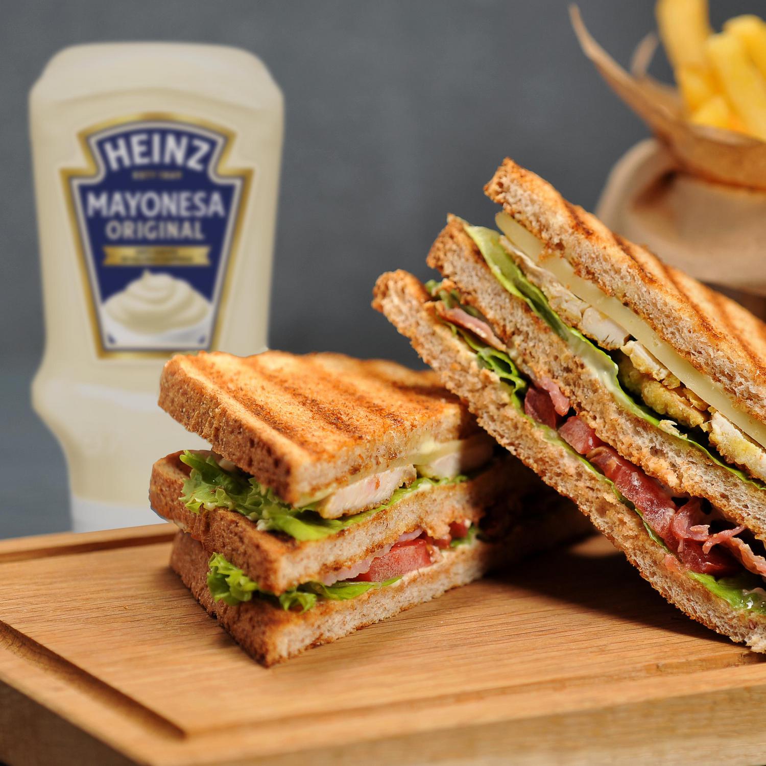 Mayonesa original Heinz sin gluten 480 ml. — otra vista del envase