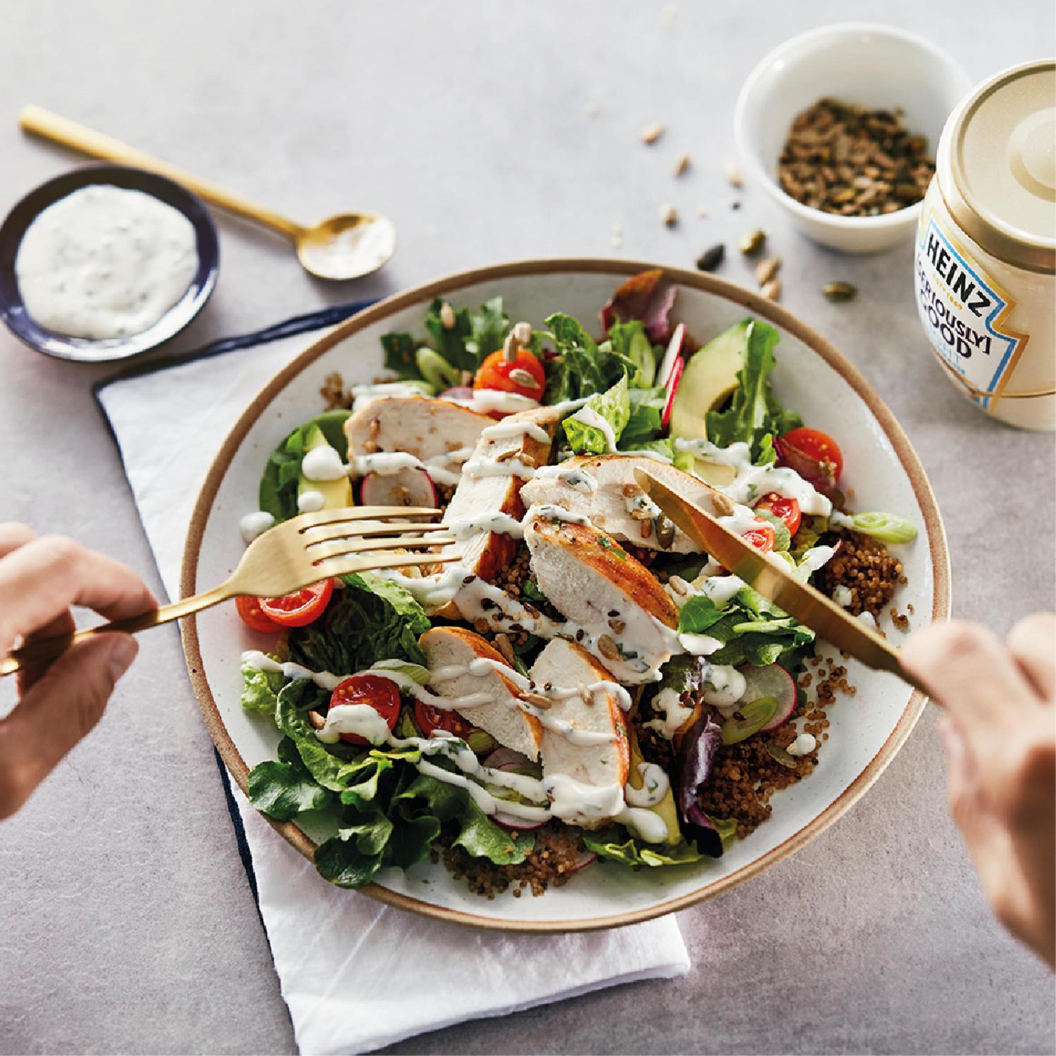 Mayonesa original Heinz sin gluten 480 ml. — otra vista del envase