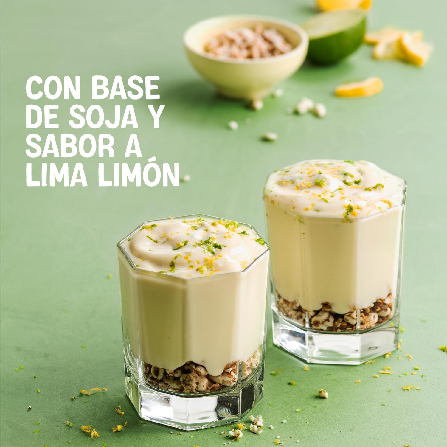 Preparado de soja y lima-limón Alpro sin gluten y sin lactosa 400 g. — otra vista del envase