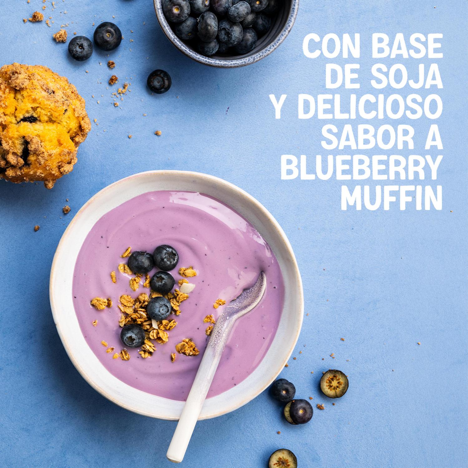 Preparado de soja de arándanos Alpro sin gluten y sin lactosa 400 g. — otra vista del envase