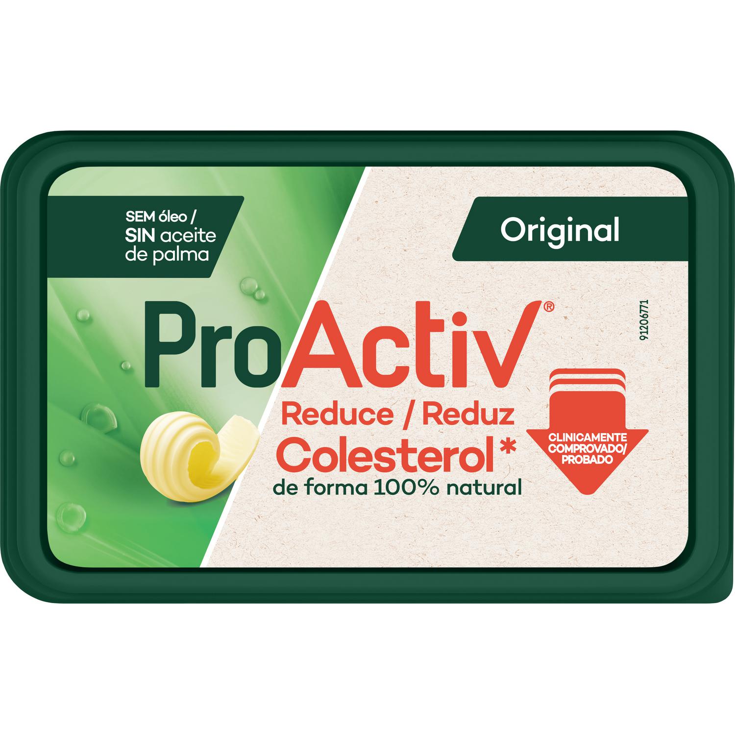 Margarina original ProActiv sin gluten sin lactosa sin aceite de palma 225 g. — otra vista del envase
