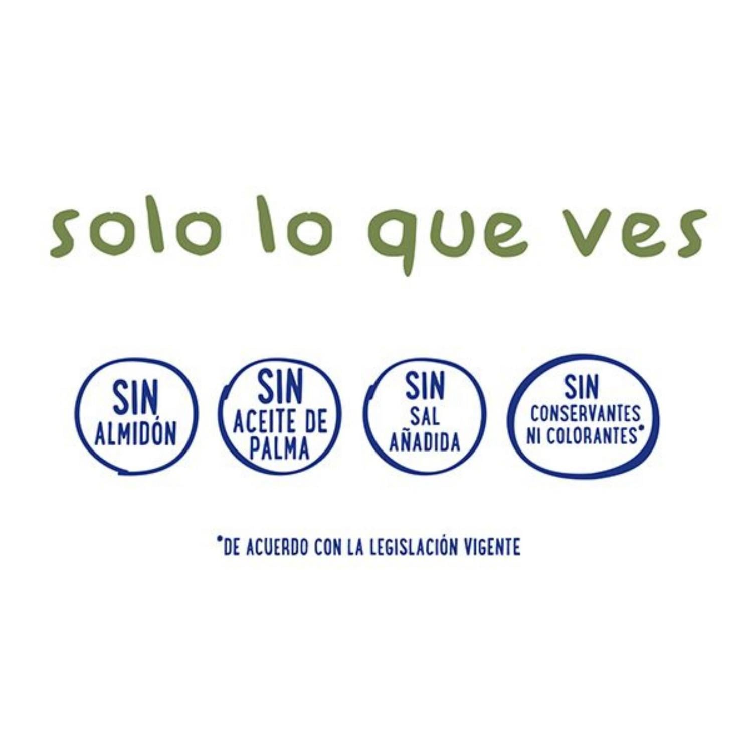 Snack infantil desde 10 meses guisantes y maíz ecológico Hero Solo sin gluten 40 g. — otra vista del envase