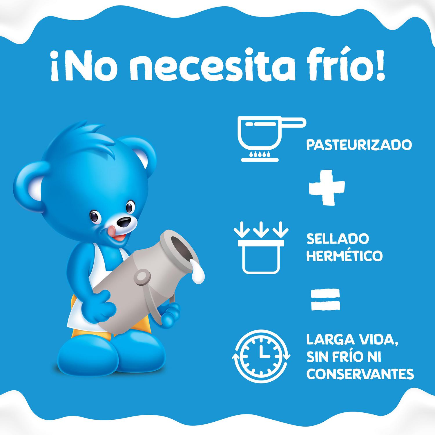 Postre lácteo natural desde 6 meses Nestlé Yogolino sin gluten y sin azúcar añadido 100 g. — otra vista del envase