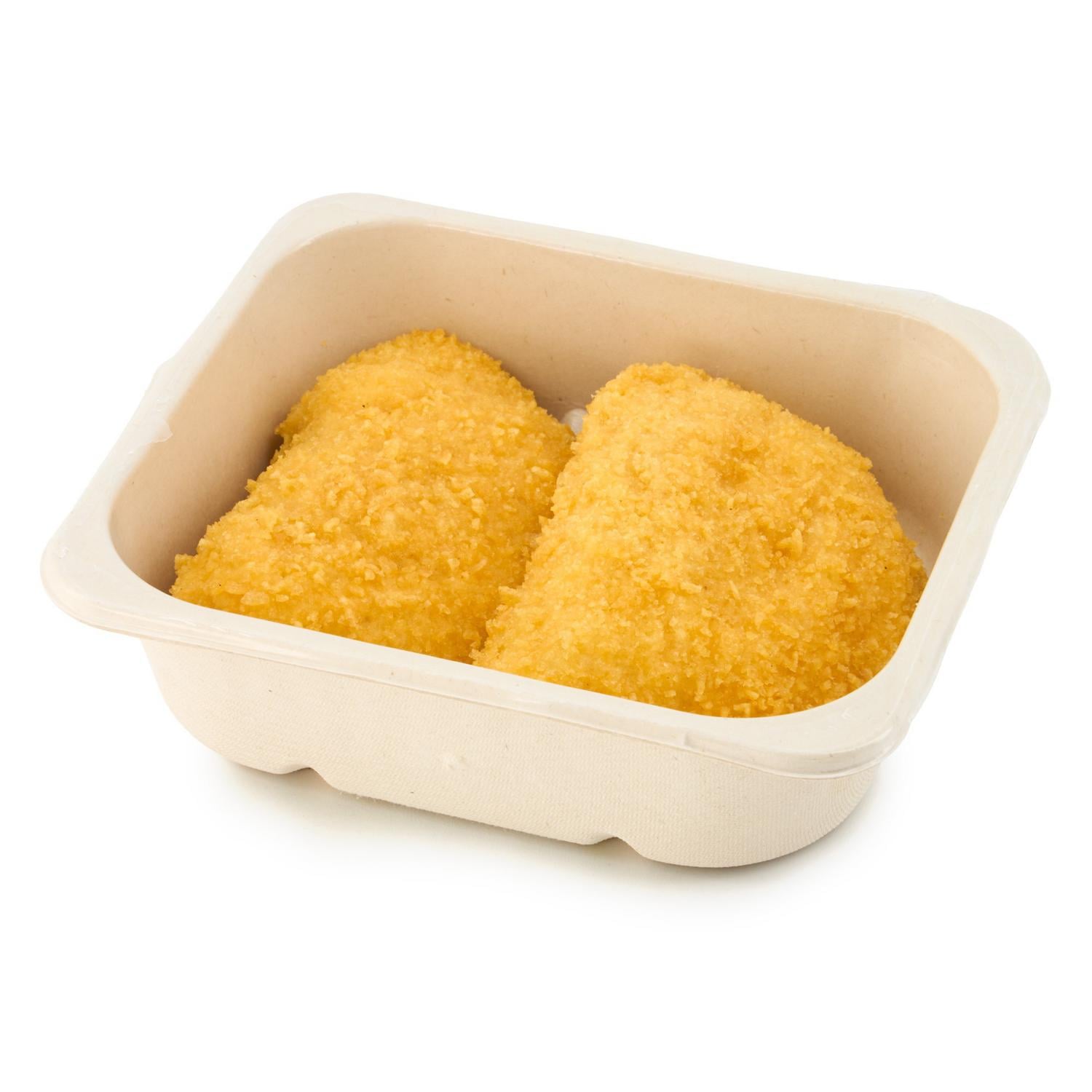 Cordon bleu de carne de pechuga de pollo con fiambre de pavo y queso El Mercado sin gluten 260 g — otra vista del envase