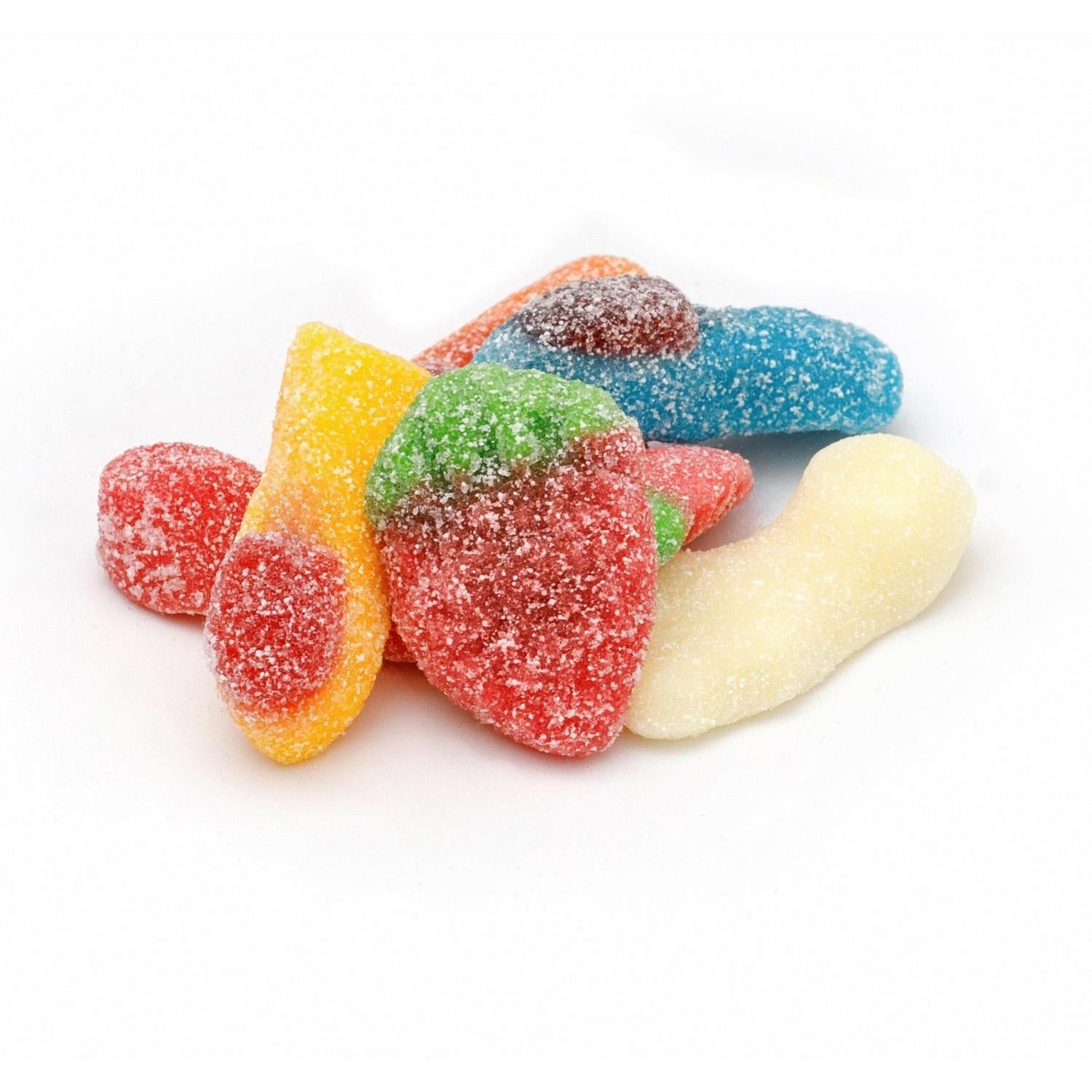 Caramelos de goma Sour Boom Mix Fini sin gluten 165 g. — otra vista del envase