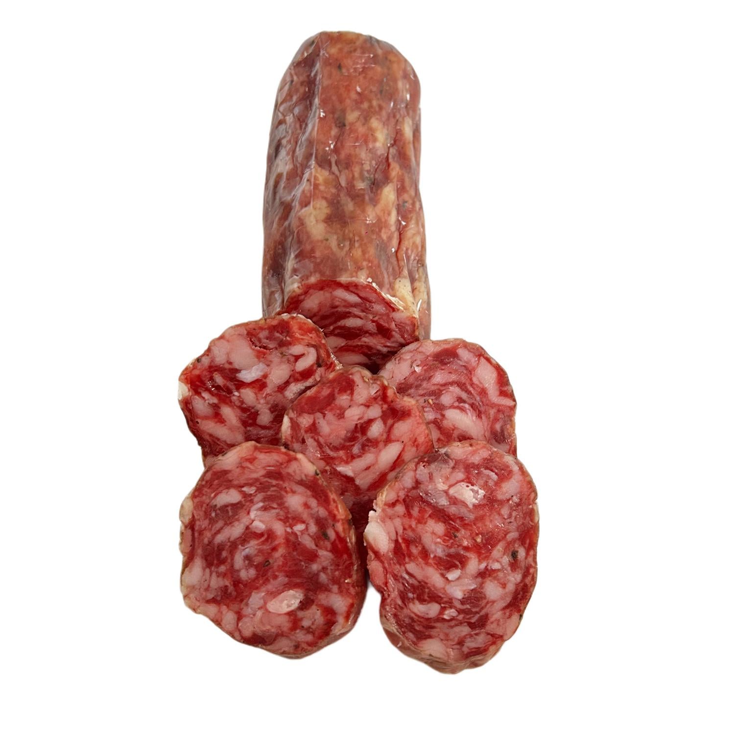 Salchichón ibérico de vela pieza Montehonfría sin gluten y sin lactosa 150 g — otra vista del envase