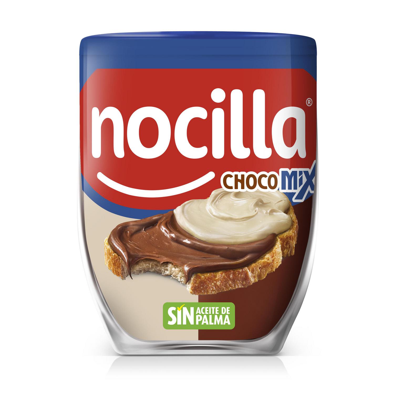 Crema de cacao y leche con avellanas Nocilla sin gluten 390 g. — otra vista del envase