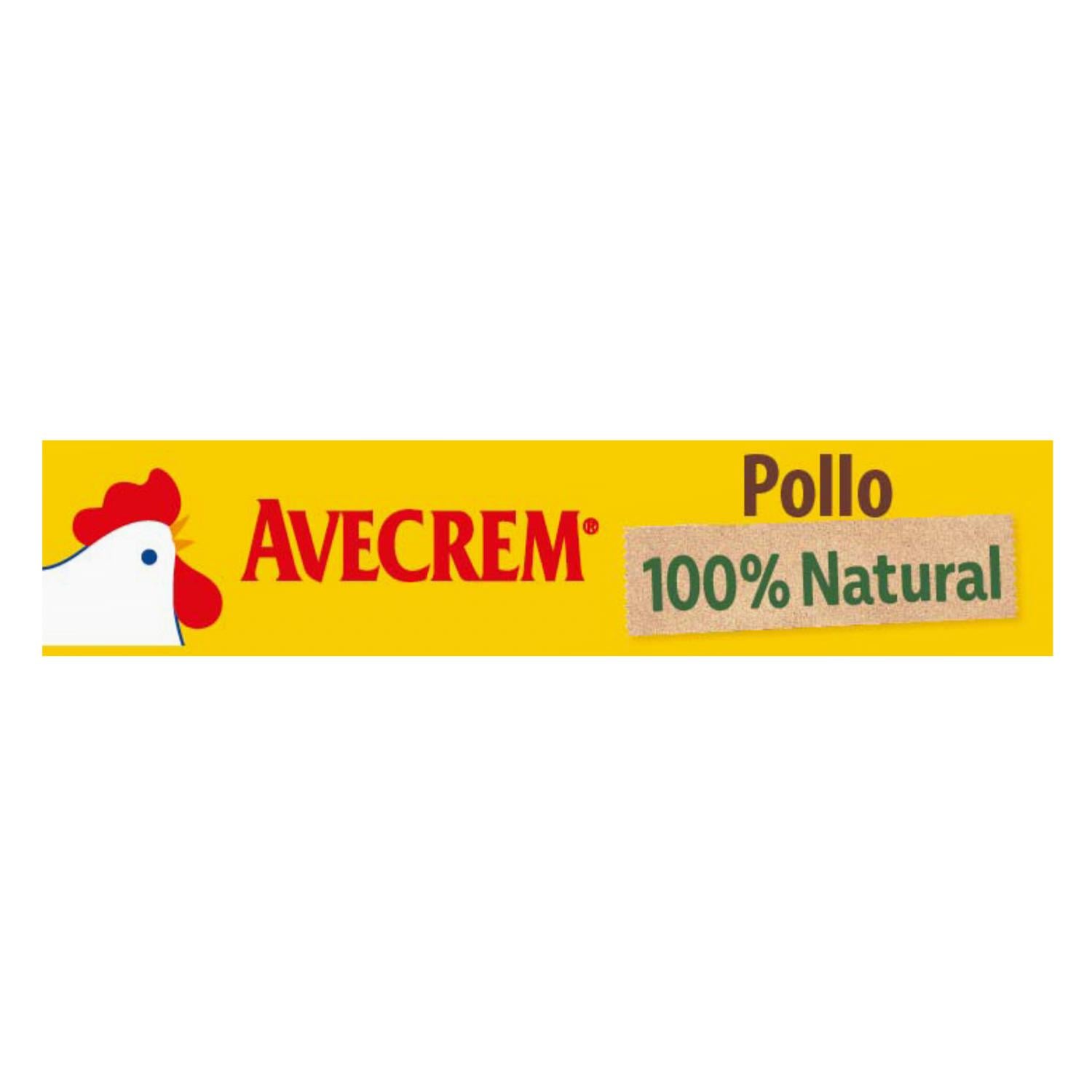 Caldo de pollo 100% natural Avecrem Gallina Blanca sin gluten 10 pastillas — otra vista del envase
