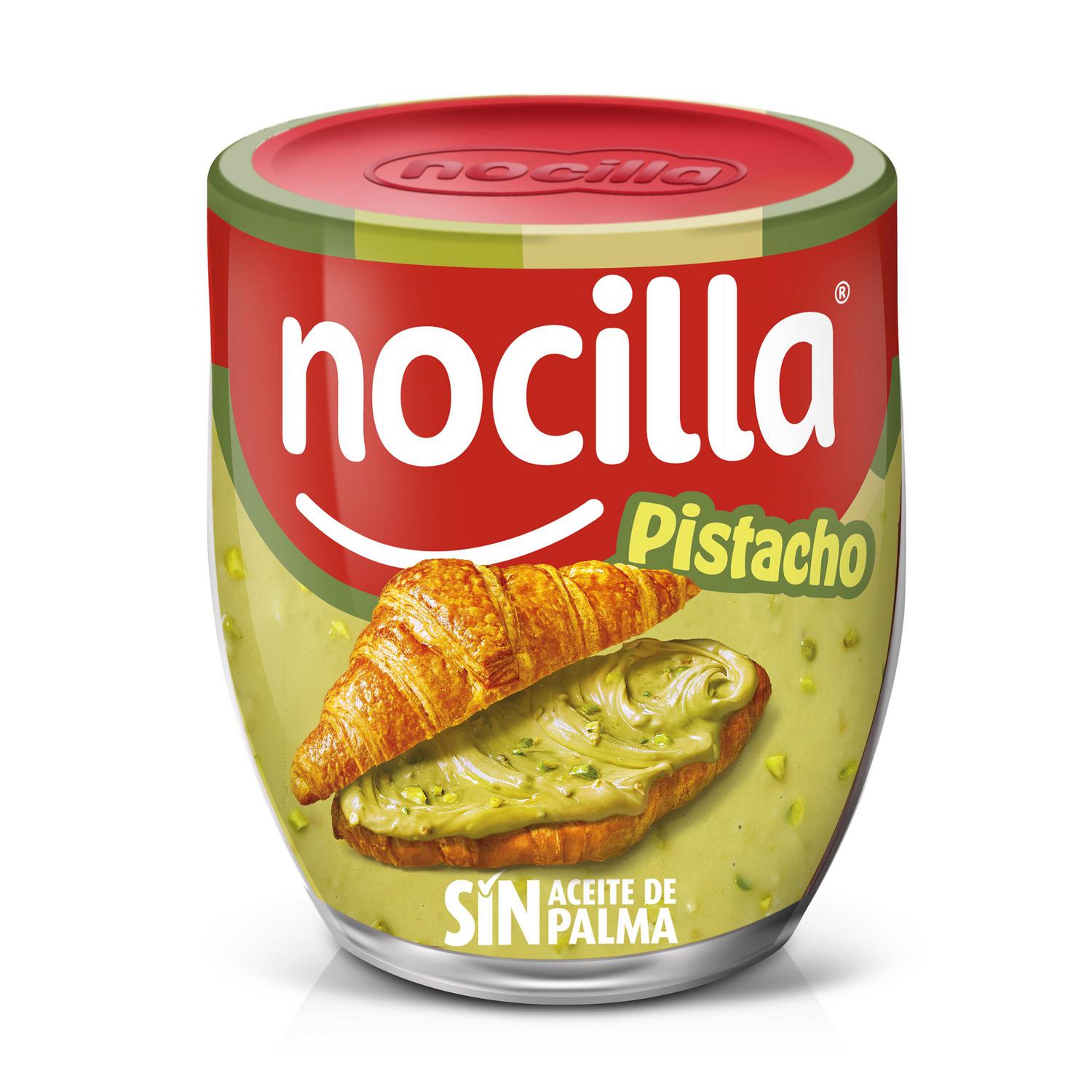 Crema de cacao con pistacho Nocilla sin gluten 180 g. — otra vista del envase