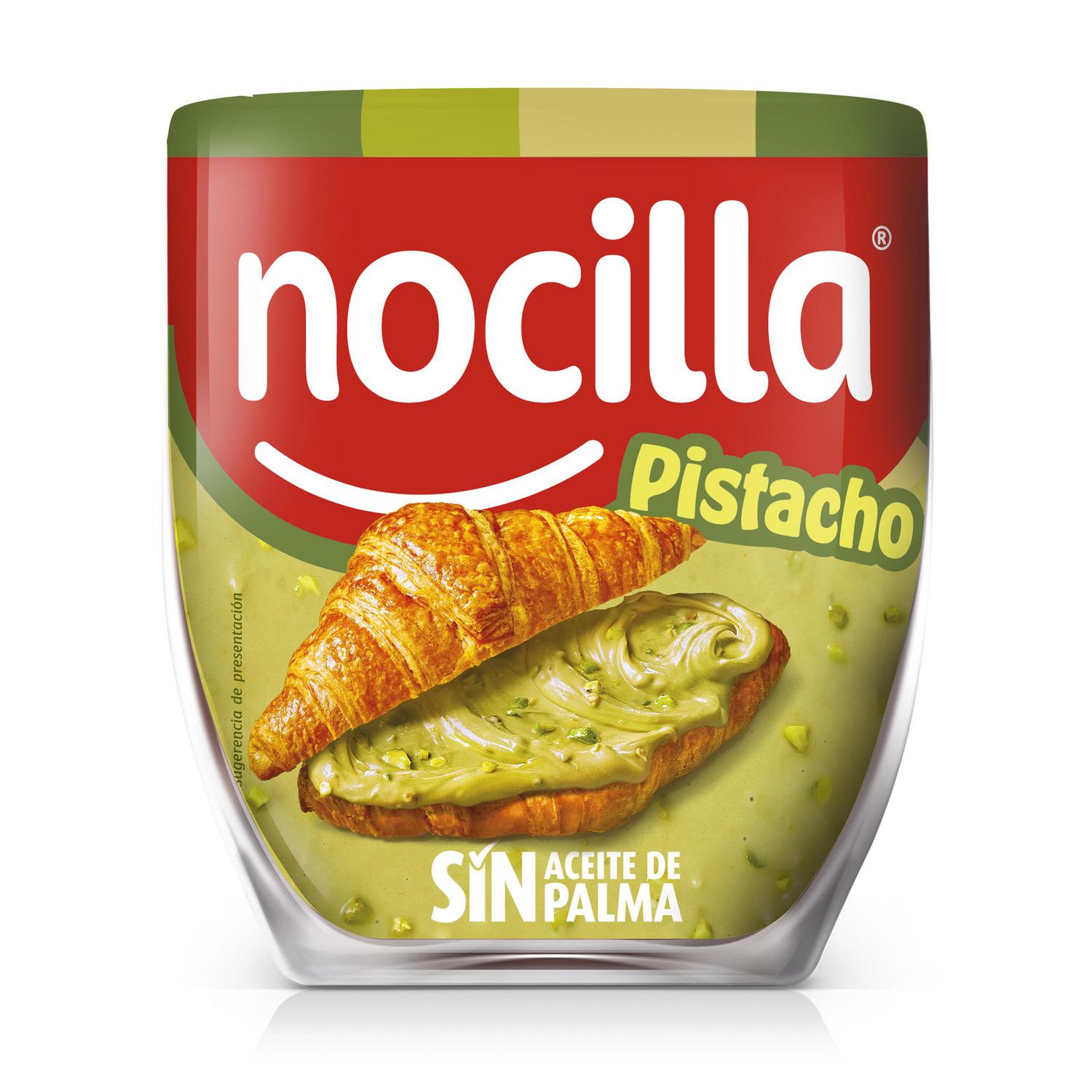 Crema de cacao con pistacho Nocilla sin gluten 180 g. — otra vista del envase