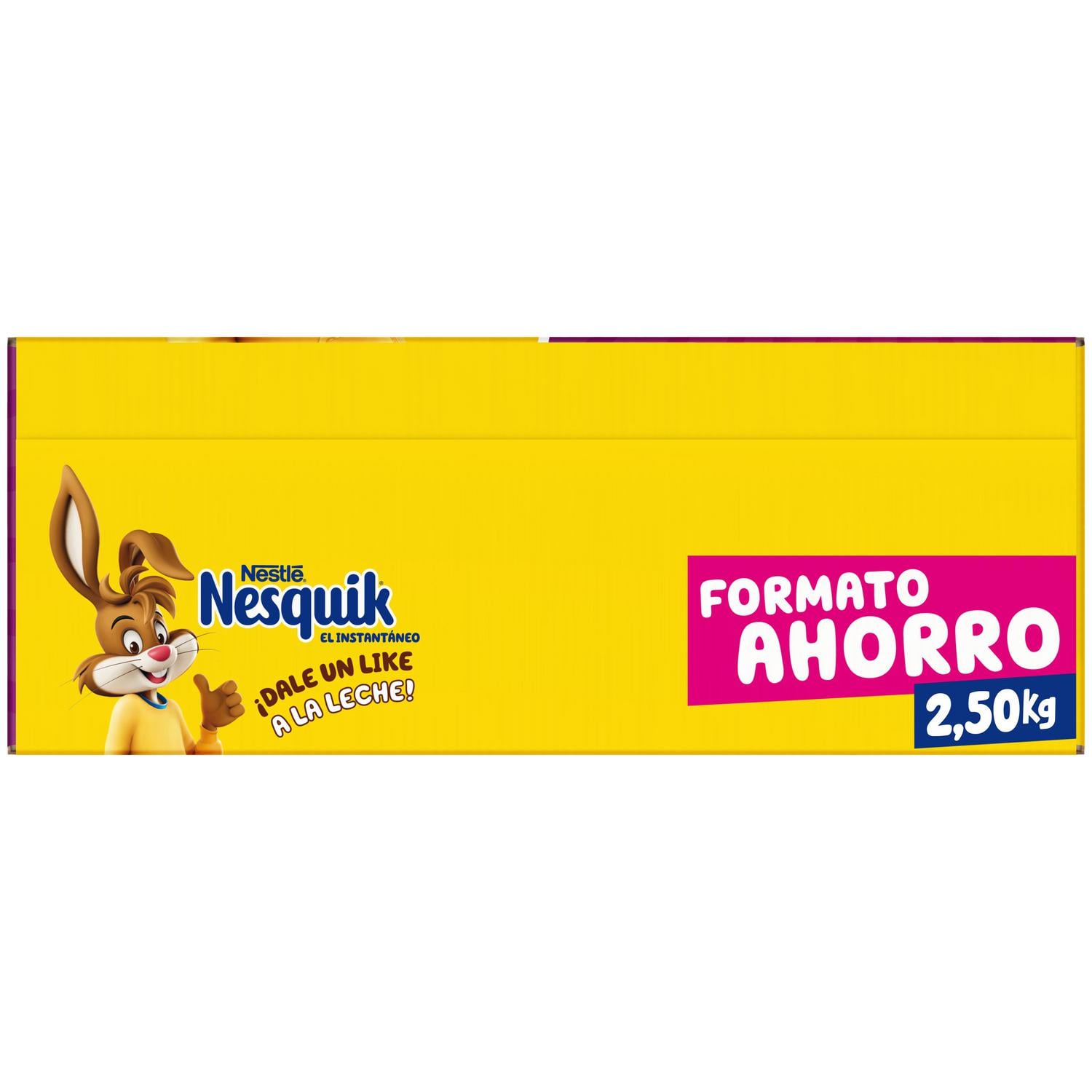 Cacao soluble Nesquik sin gluten 2,5 kg. — otra vista del envase