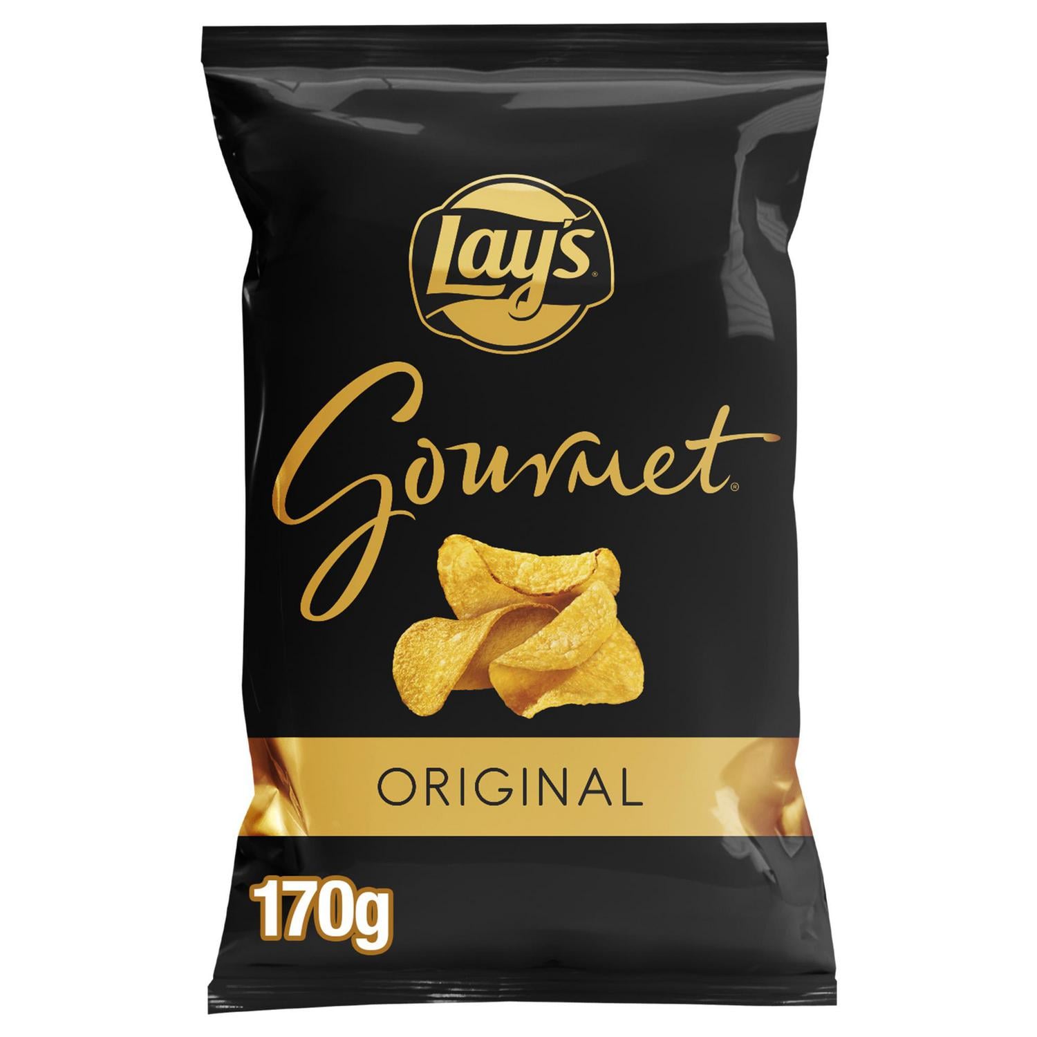Patatas fritas original Gourmet Lay's sin gluten 170 g. — otra vista del envase