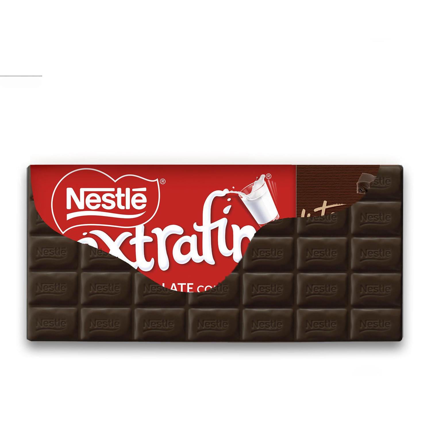 Chocolate con leche intenso 40% cacao extrafino Nestlé sin gluten 125 g. — otra vista del envase