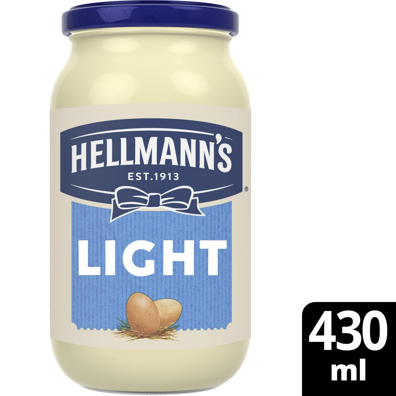 Mayonesa Light Hellmann's sin gluten tarro 430 ml. — otra vista del envase