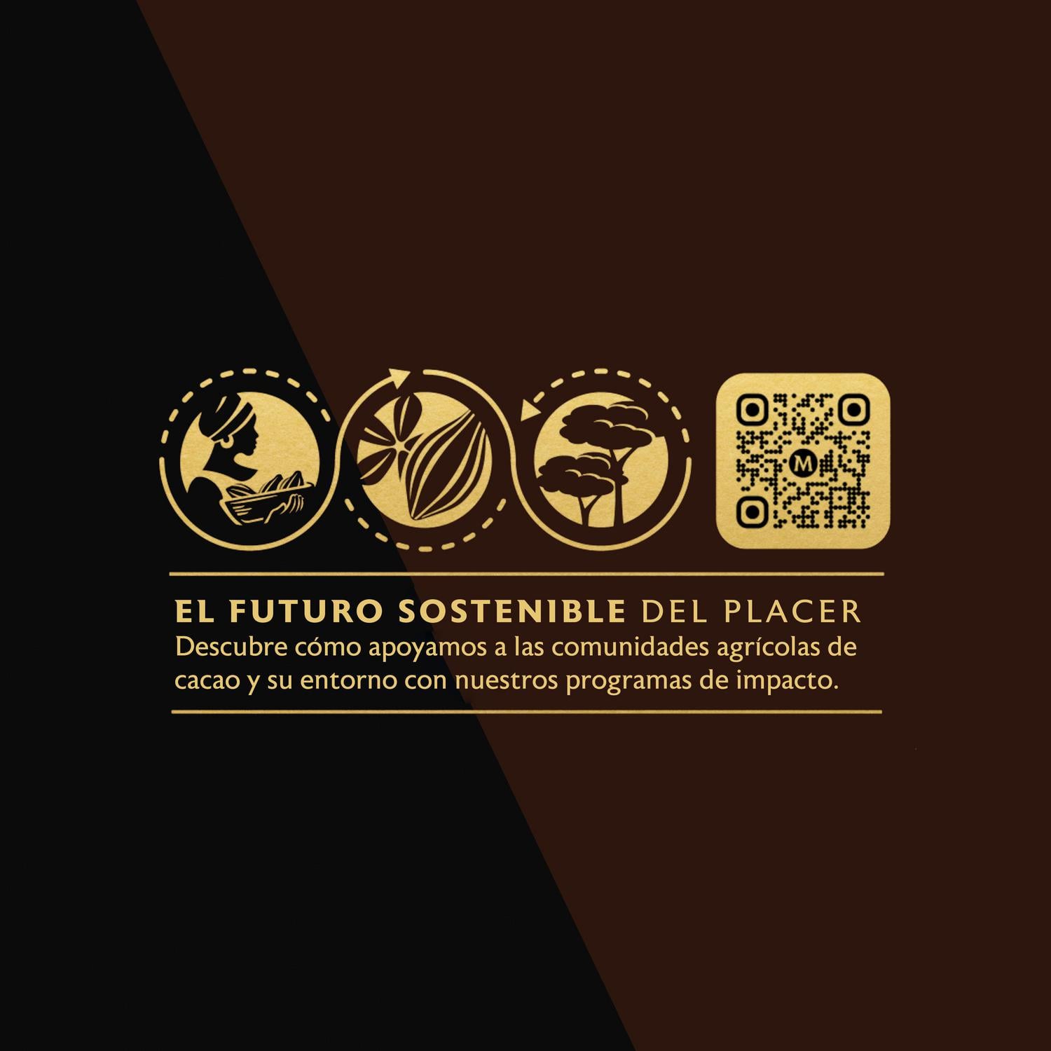 Mini bombón helado Intense Dark 70% cacao Collection Magnum sin gluten 6 ud. — otra vista del envase