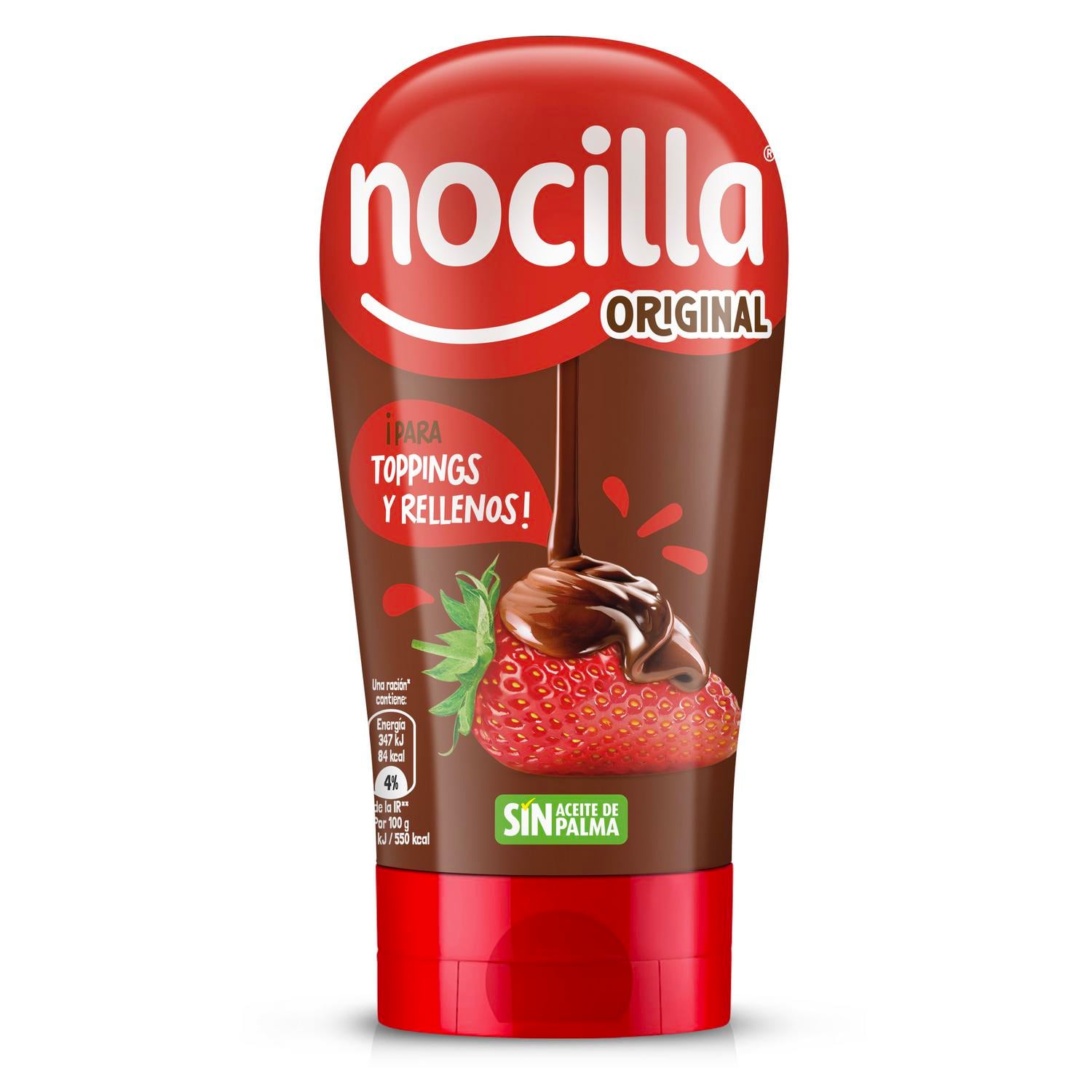 Crema de cacao con avellanas Nocilla sin gluten 320 g. — otra vista del envase
