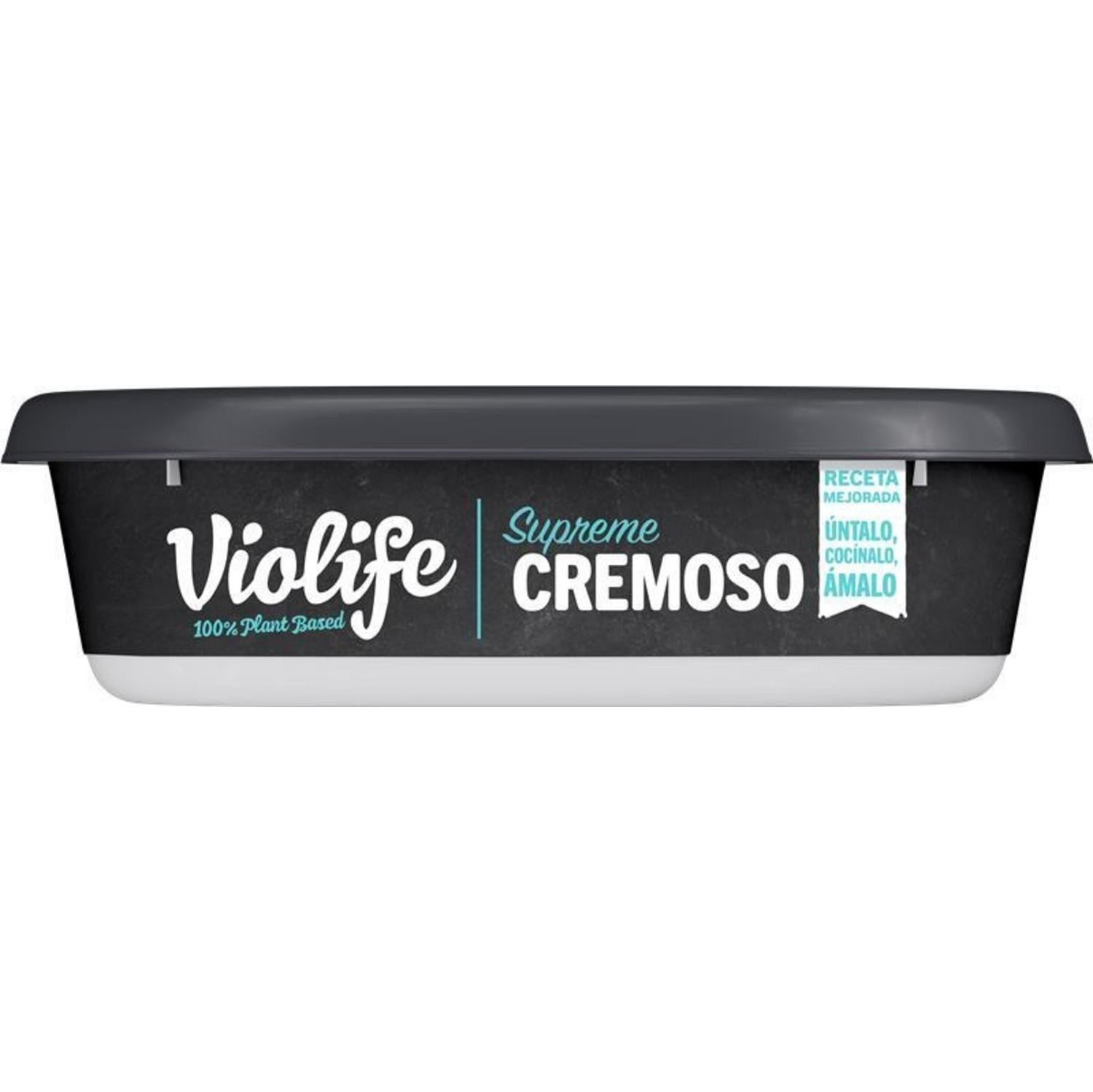 Creamy Original Violife sin gluten y sin lactosa 150 g. — otra vista del envase