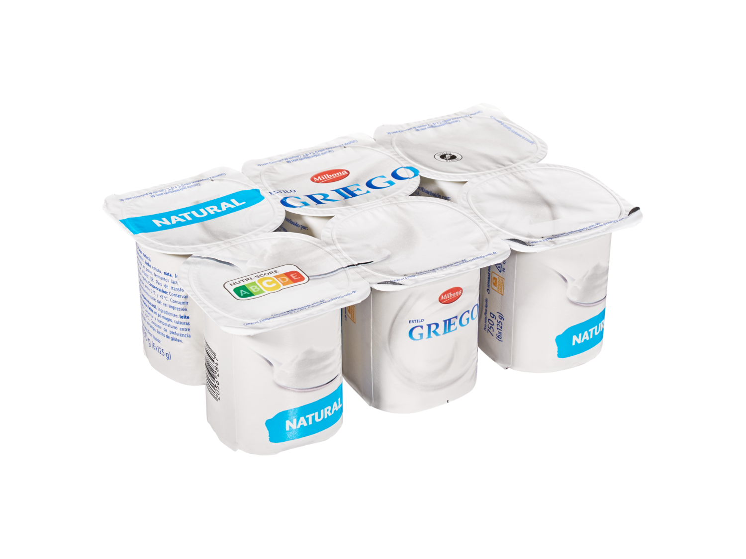 MILBONA Griego natural — otra vista del envase