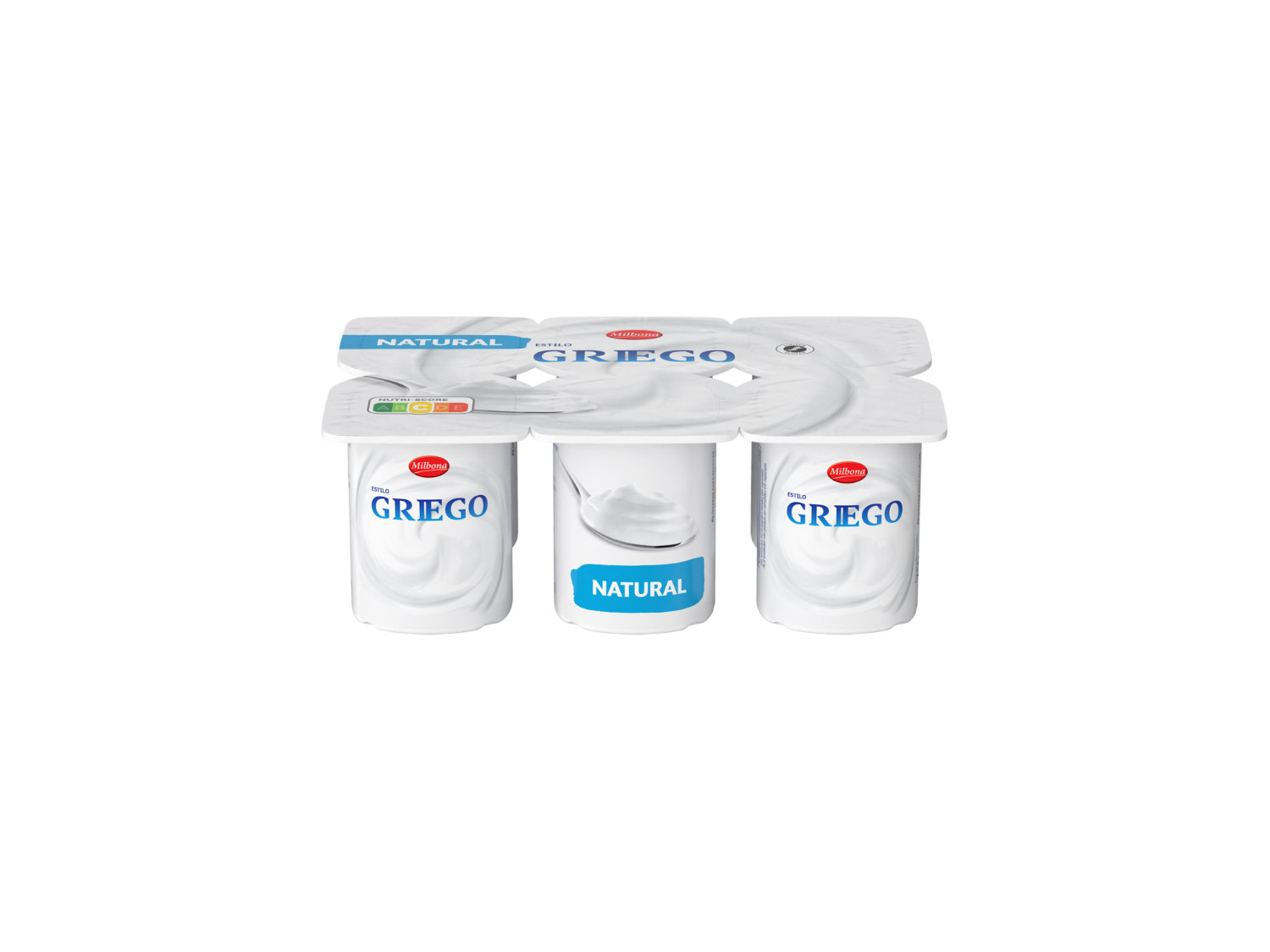 MILBONA Griego natural — otra vista del envase