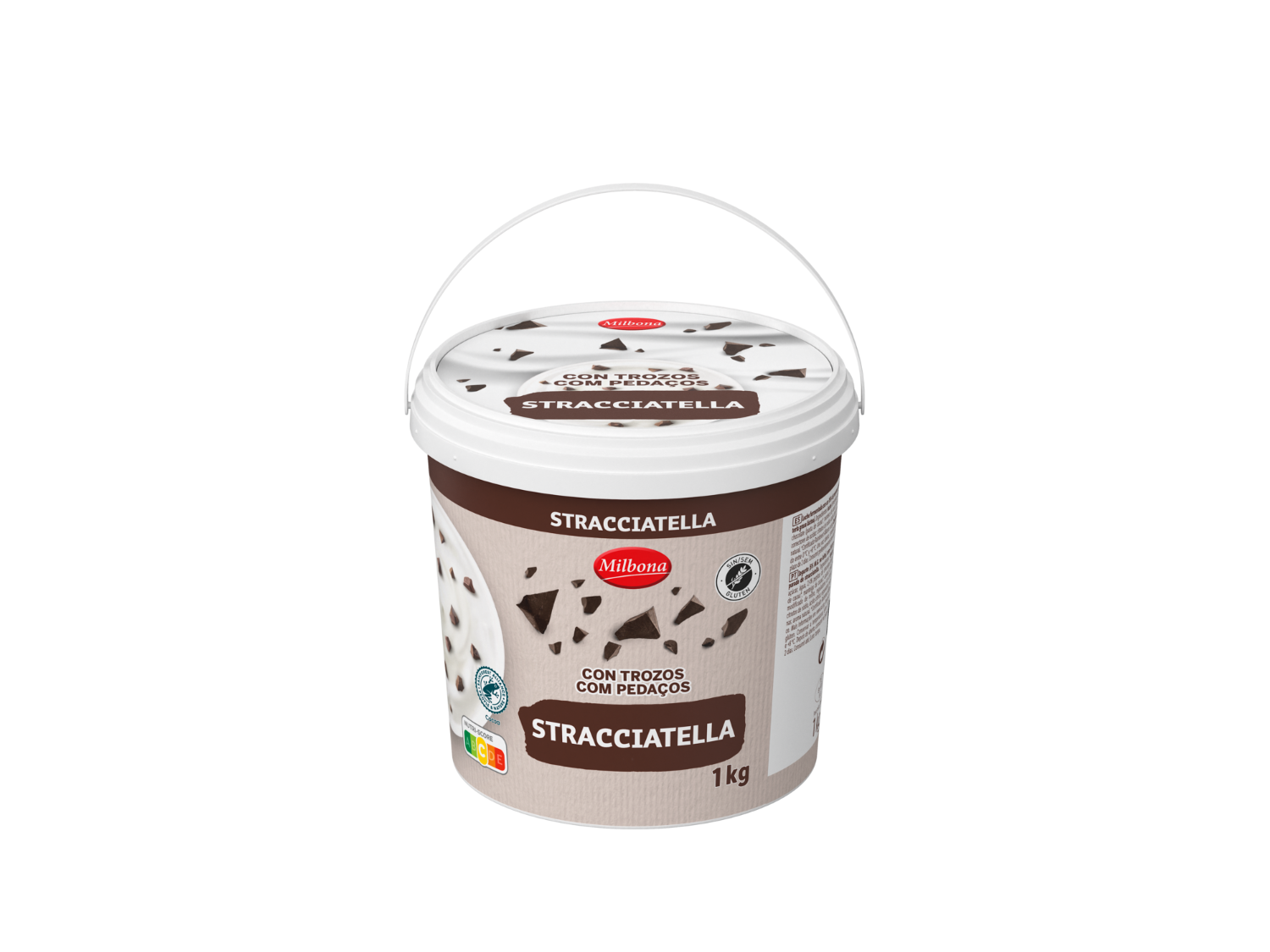 MILBONA Yogur de frutas — otra vista del envase