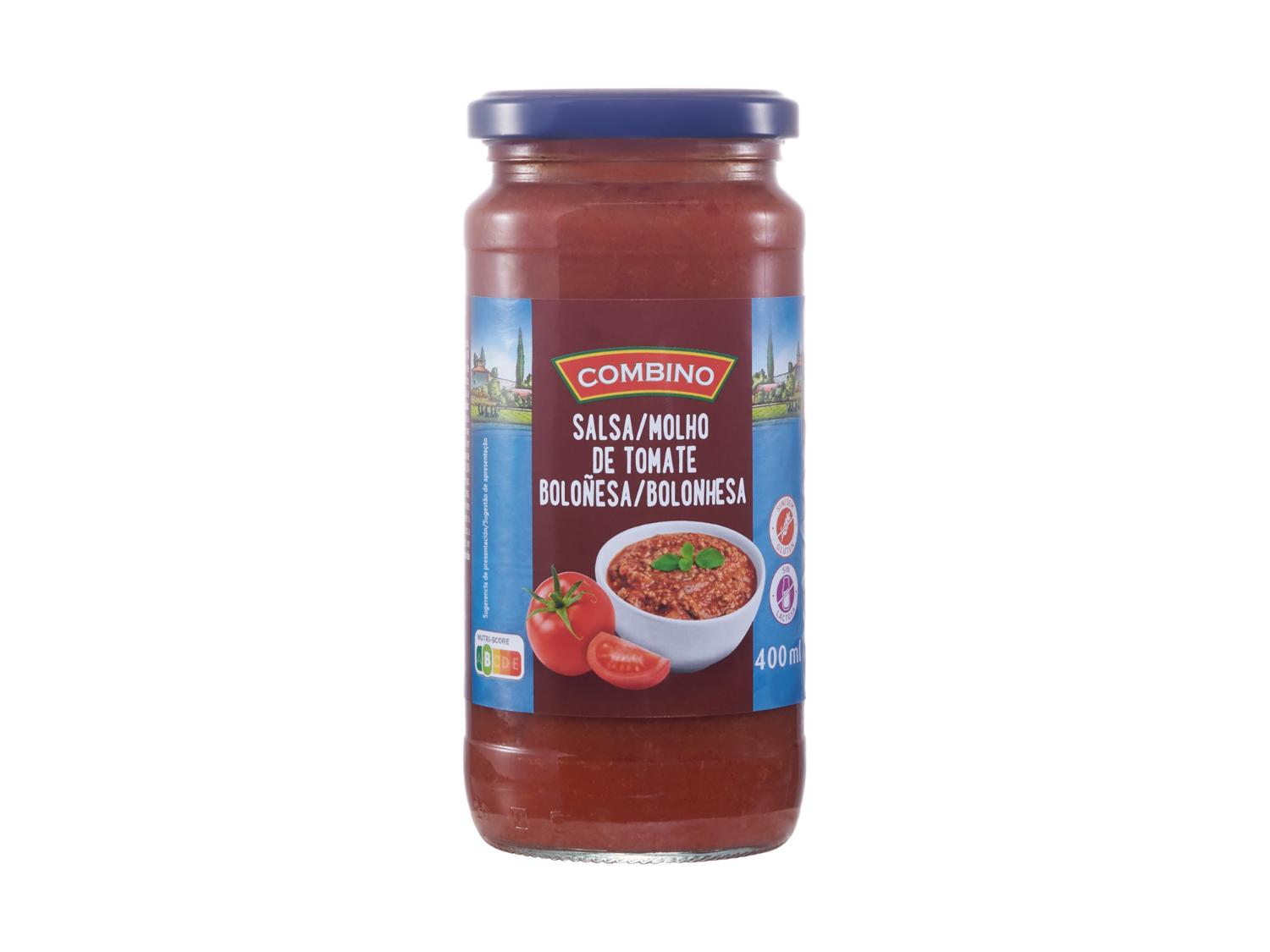 Salsa para pasta — otra vista del envase