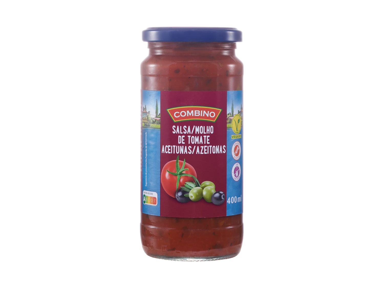 Salsa para pasta — otra vista del envase