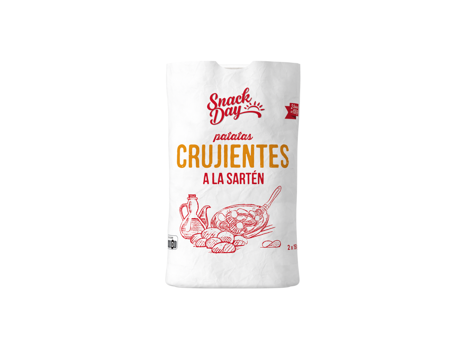 Snack Day Crujientes — otra vista del envase