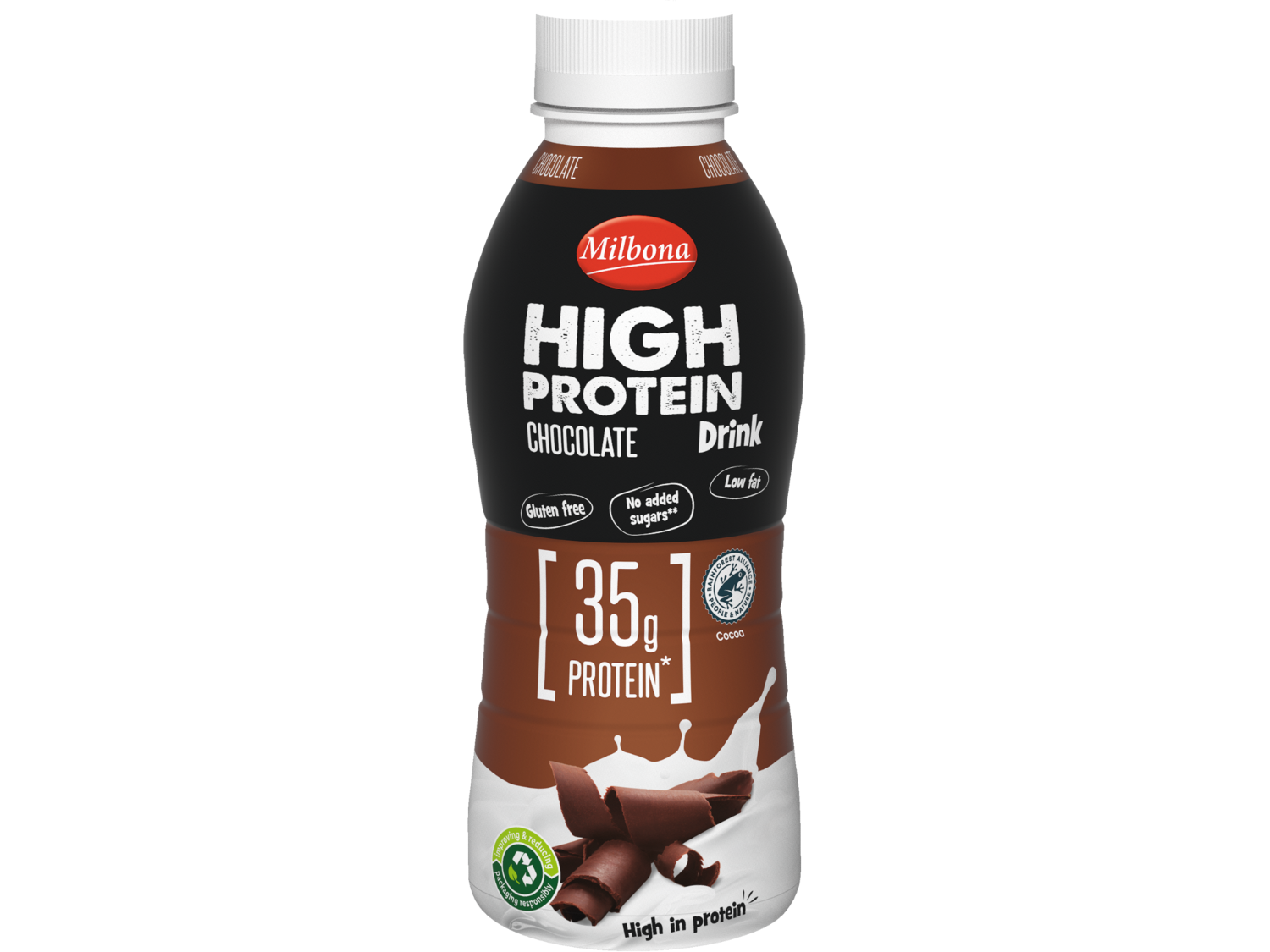 MILBONA Bebida high protein — otra vista del envase