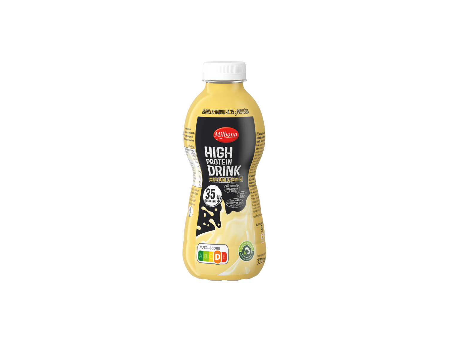 MILBONA Bebida high protein — otra vista del envase
