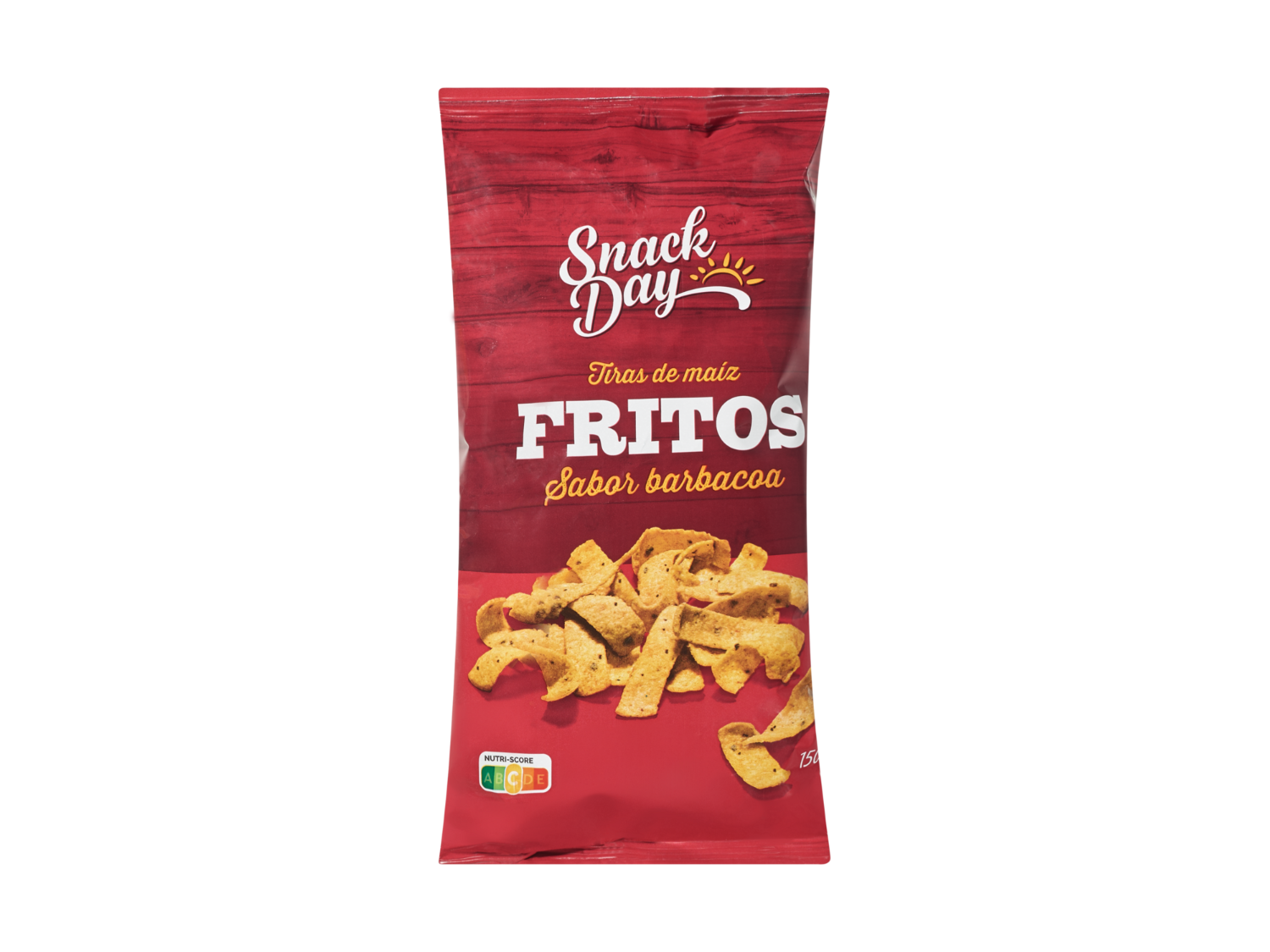 Snack Day Fritos sabor barbacoa — otra vista del envase