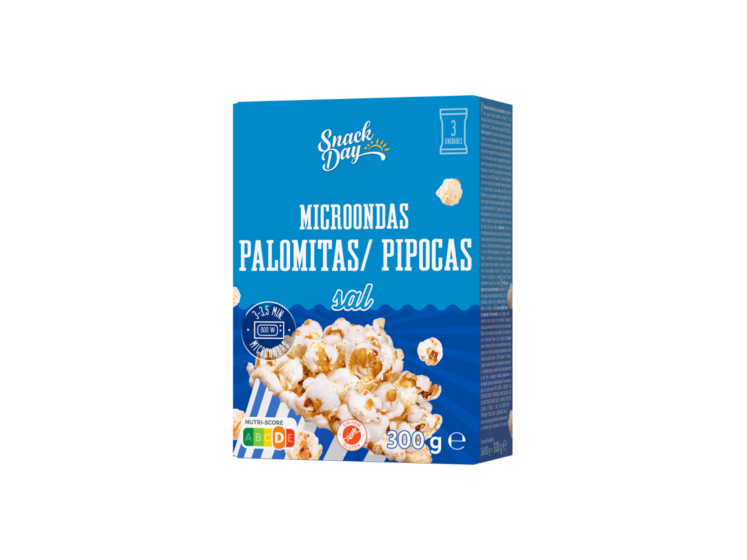 Food Festival Palomitas para microondas — otra vista del envase