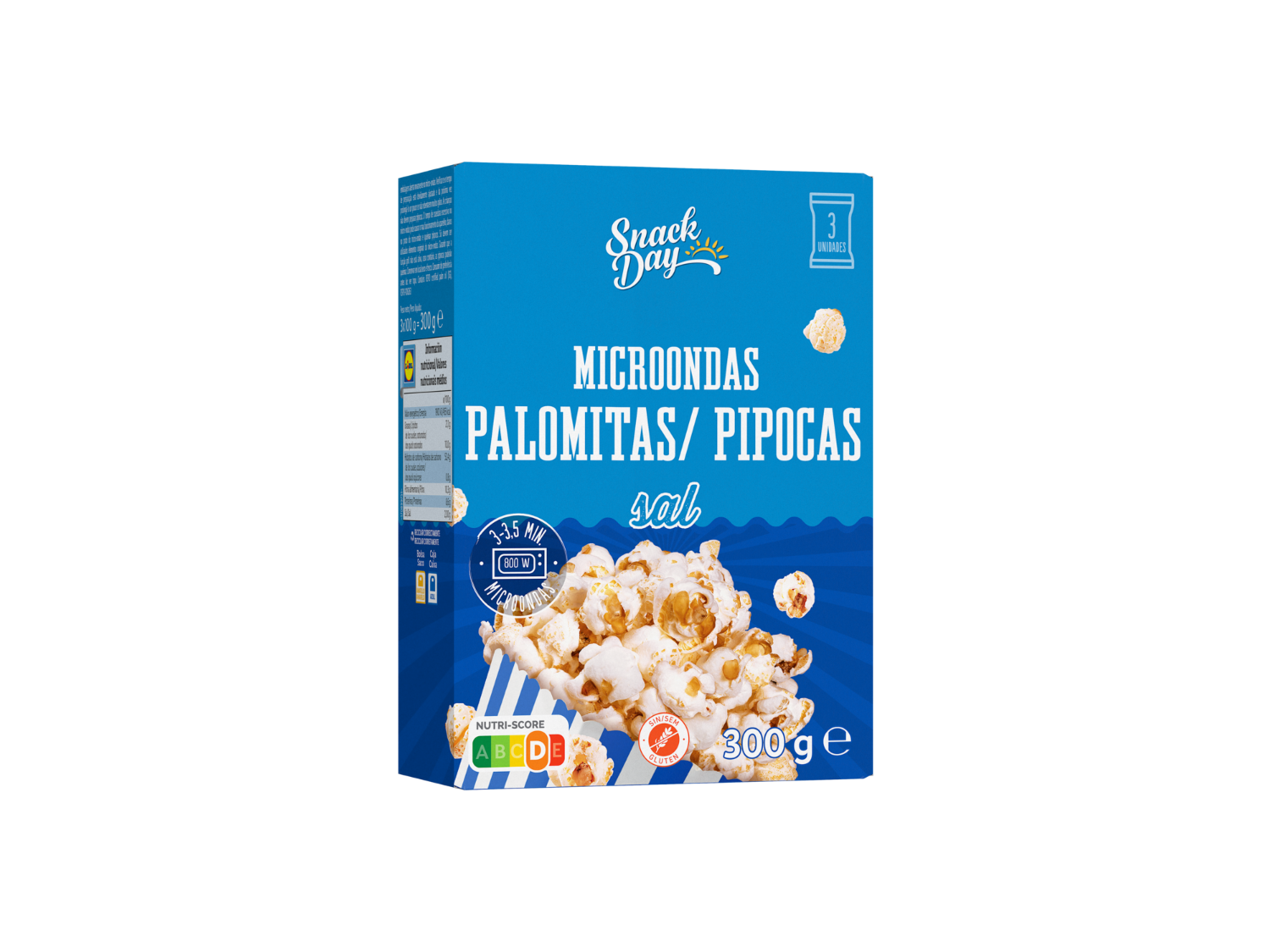 Food Festival Palomitas para microondas — otra vista del envase