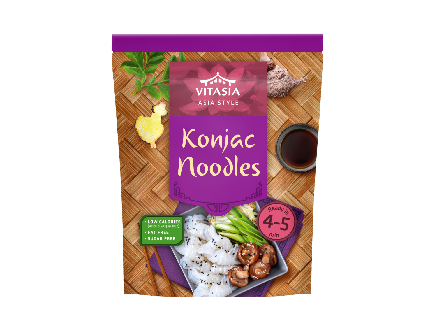 COMBINO Konjak Noodles — otra vista del envase
